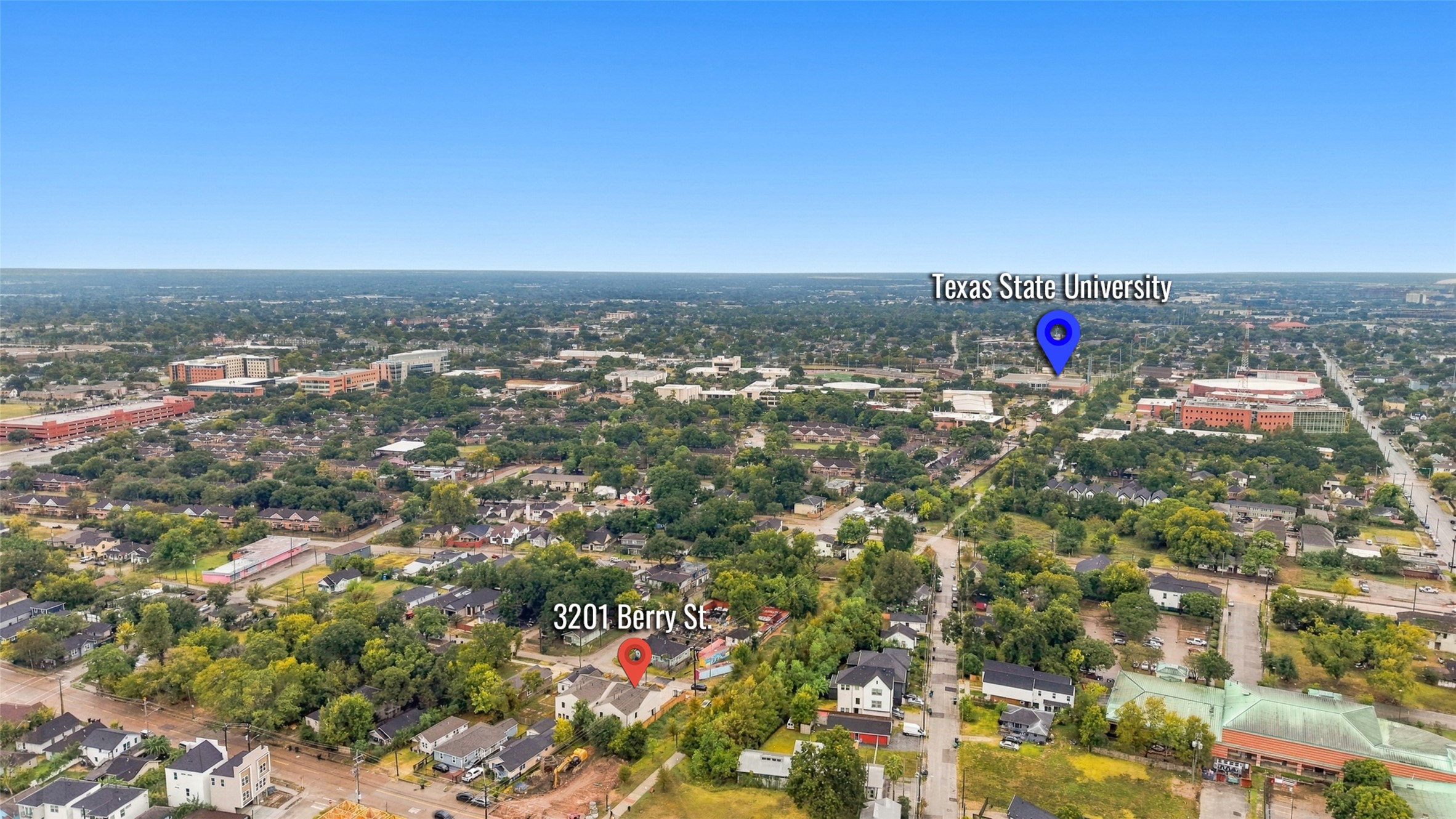 Prime location just minutes from Texas State University, offering easy access to educational and recreational facilities in a vibrant neighborhood.