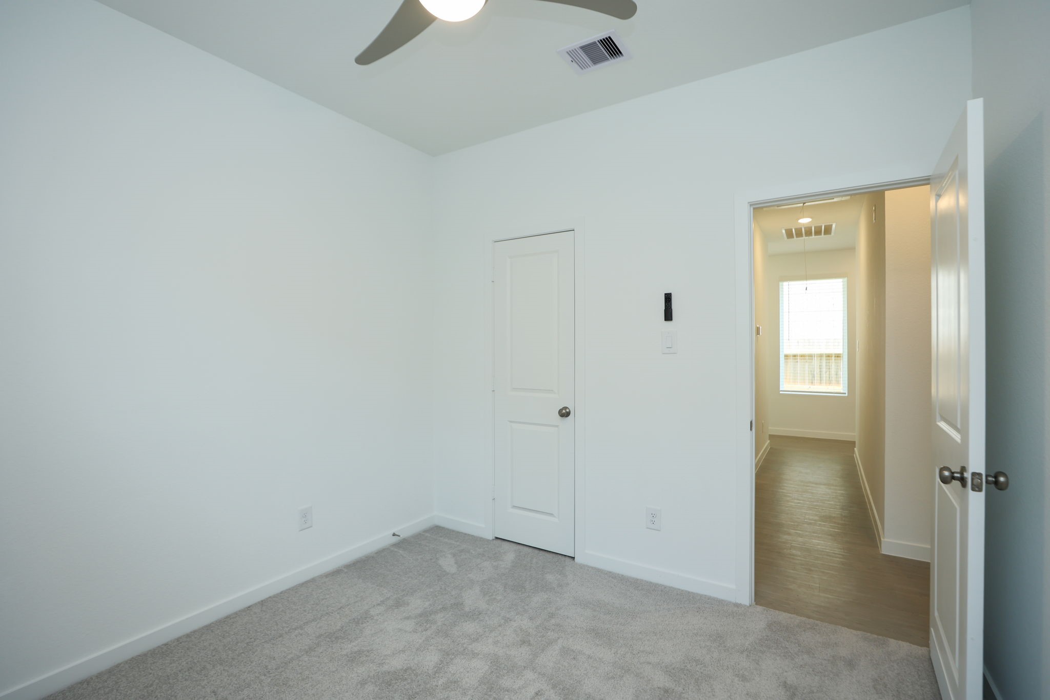 All bedrooms have unique ceiling fans.