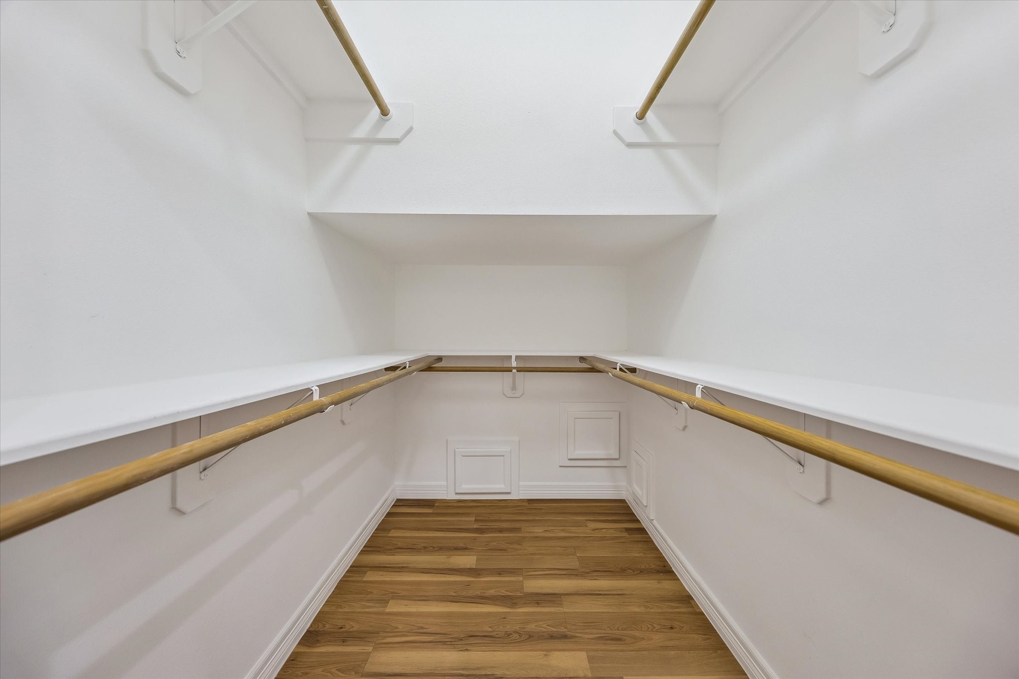 WOW! HUGE walk-in closet in this room! Definitely extra storage in this house!