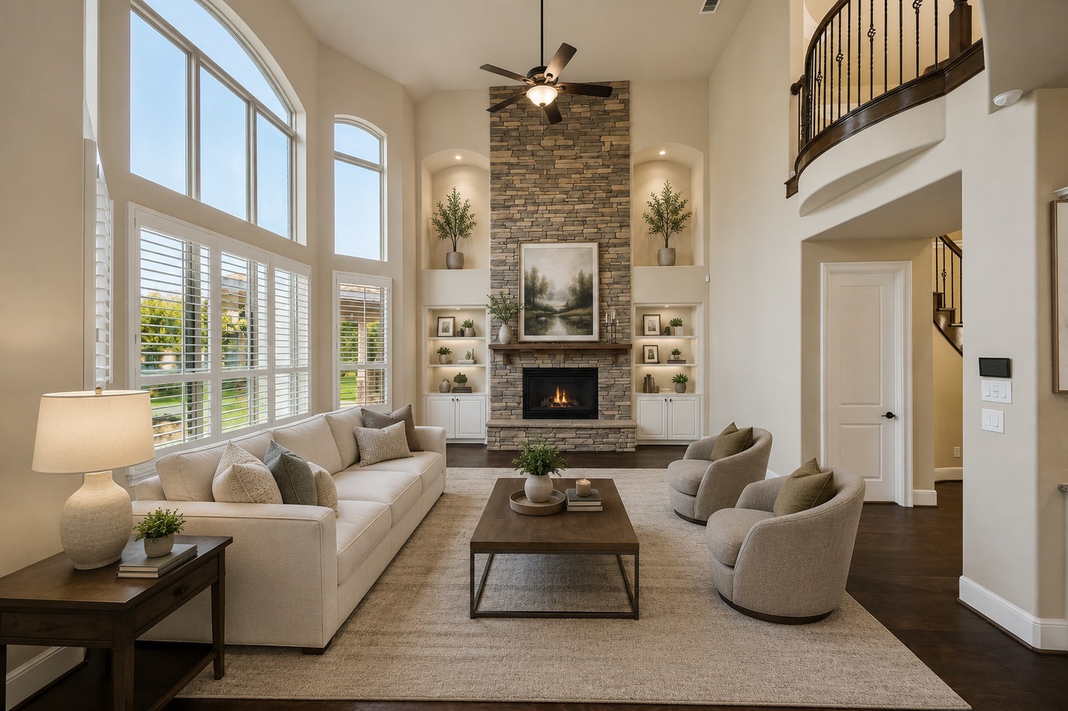 Select images have been professionally virtually staged to showcase the home's design possibilities and help buyers envision the space. Actual furnishings and dcor are not present in the home. Select images have been professionally virtually staged to showcase the home's design possibilities and help buyers envision the space. Actual furnishings and dcor are not present in the home.