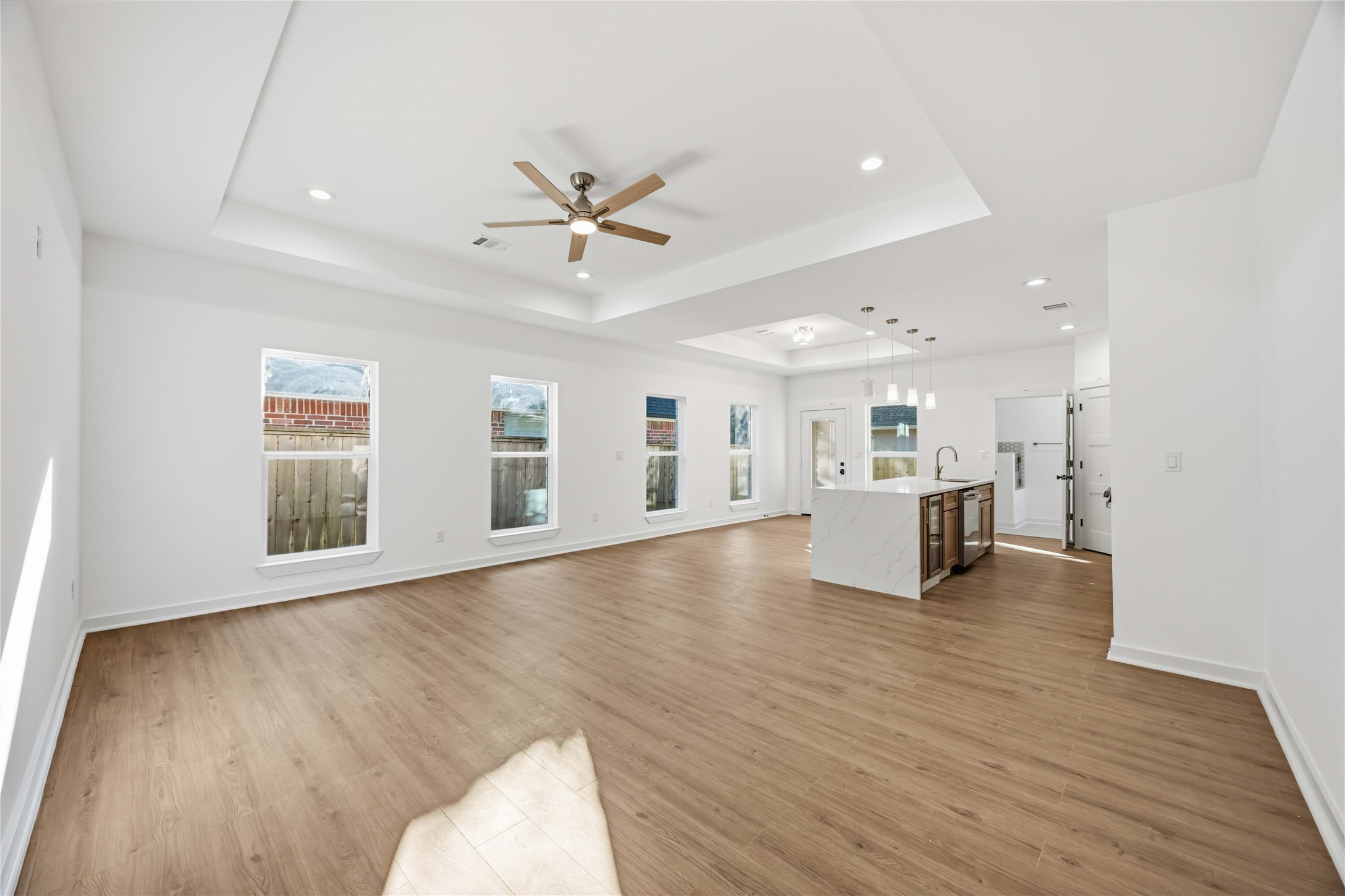 Living Room to Kitchen