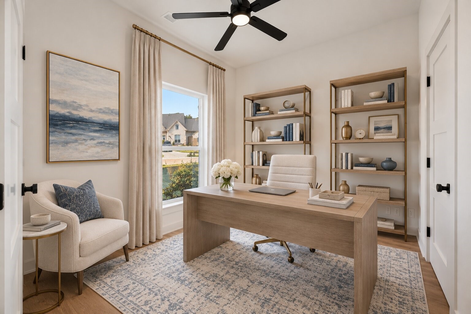 Office - Virtually Staged