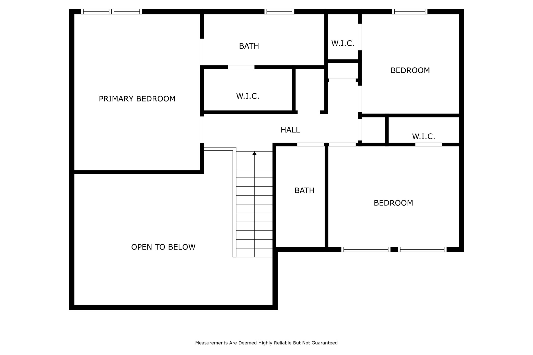 Second floor floorplan