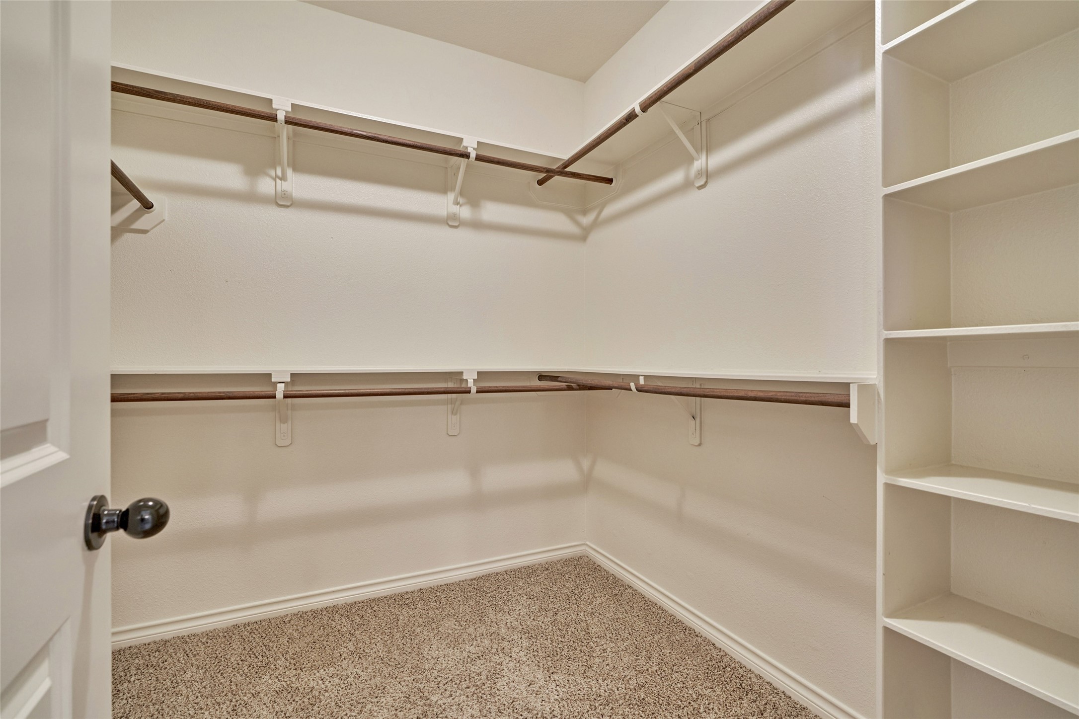Massive primary closet.