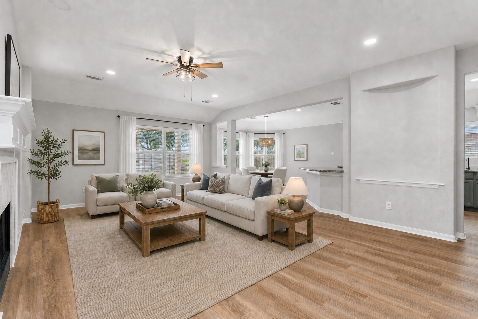 Come home to the award-winning community of Long Meadow Farms! This stunning one-story energy-efficient home is tucked away on a private cul-de-sac with lush landscaping and a beautiful covered patio overlooking peaceful trees. Step through the upgraded mahogany front door into a grand entry that welcomes you home. French doors open to a private home office, while the elegant formal dining room is perfect for entertaining. The dramatic family room features soaring ceilings & more! Virtual Stage! Come home to the award-winning community of Long Meadow Farms! This stunning one-story energy-efficient home is tucked away on a private cul-de-sac with lush landscaping and a beautiful covered patio overlooking peaceful trees. Step through the upgraded mahogany front door into a grand entry that welcomes you home. French doors open to a private home office, while the elegant formal dining room is perfect for entertaining. The dramatic family room features soaring ceilings & more! Virtual Stage!