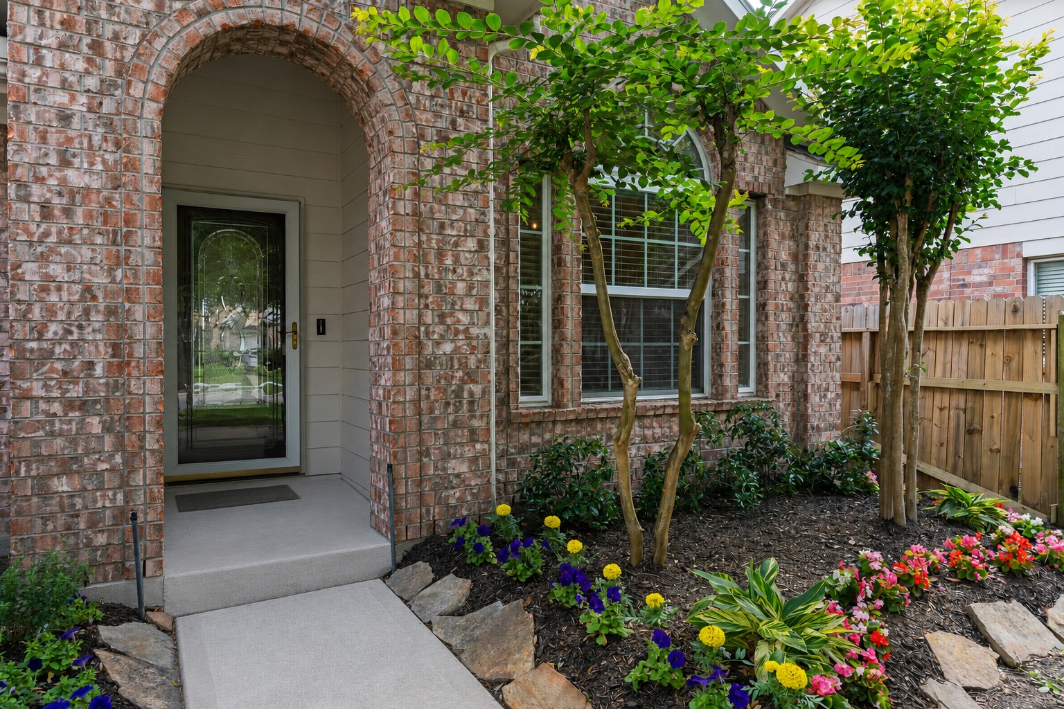 Open the beautiful custom front doors and step into a place you'll be proud to call home. Schedule your private showing today!