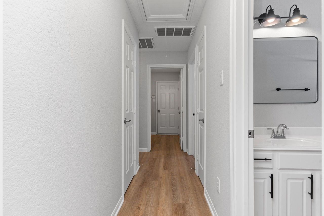 Notice all the carefree flooring that is throughout this home that seems like a new home!