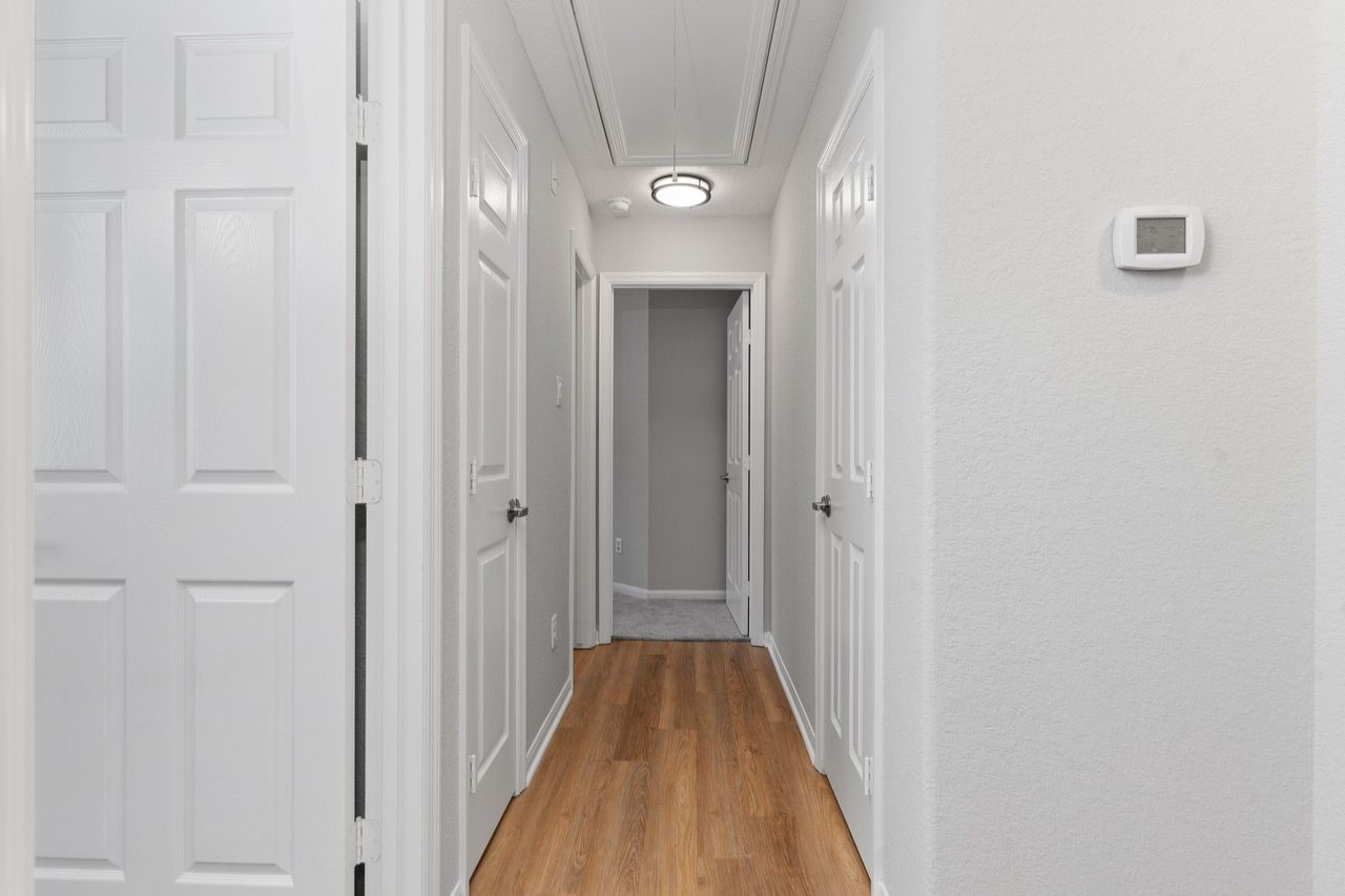 On the left open the door to one of the Guest Bedrooms!