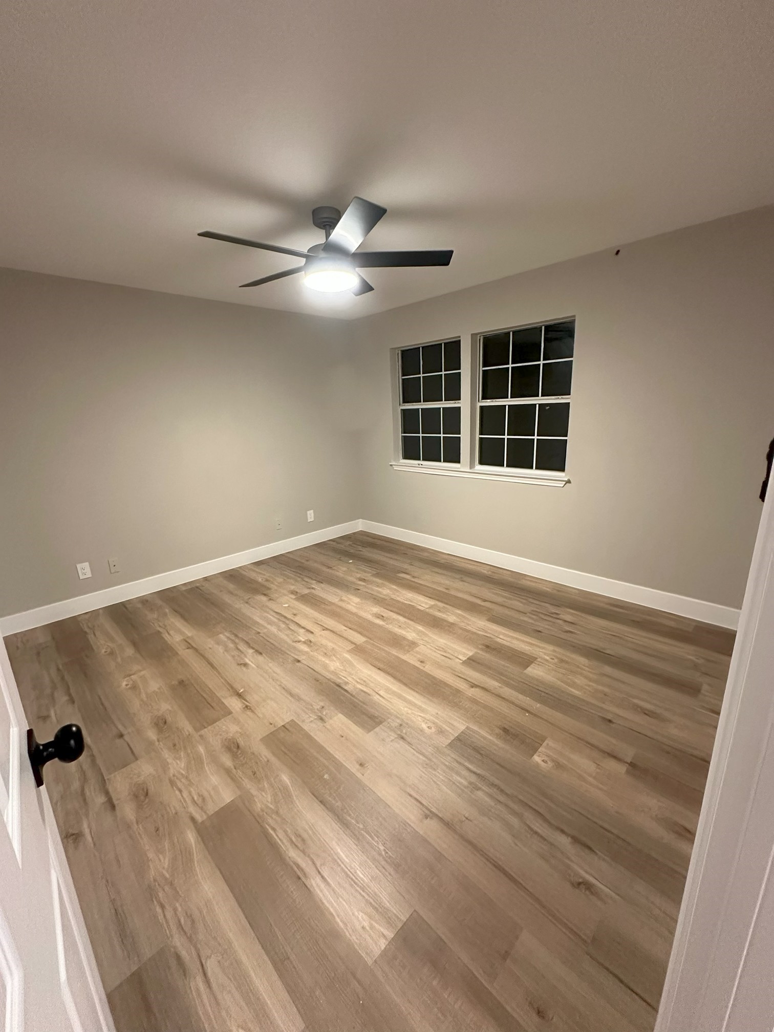 One the flex rooms downstairs.