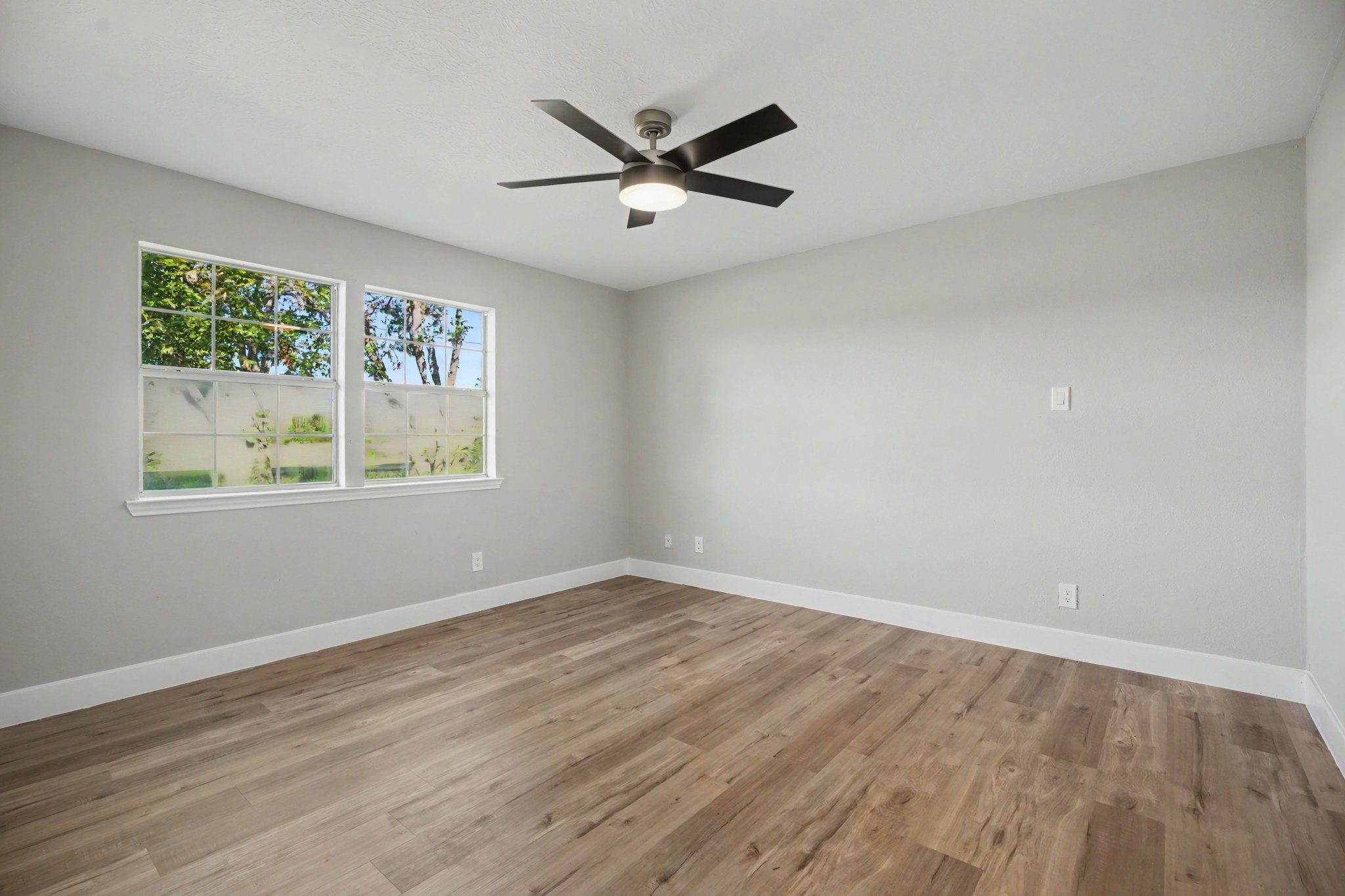 Downstairs flex room