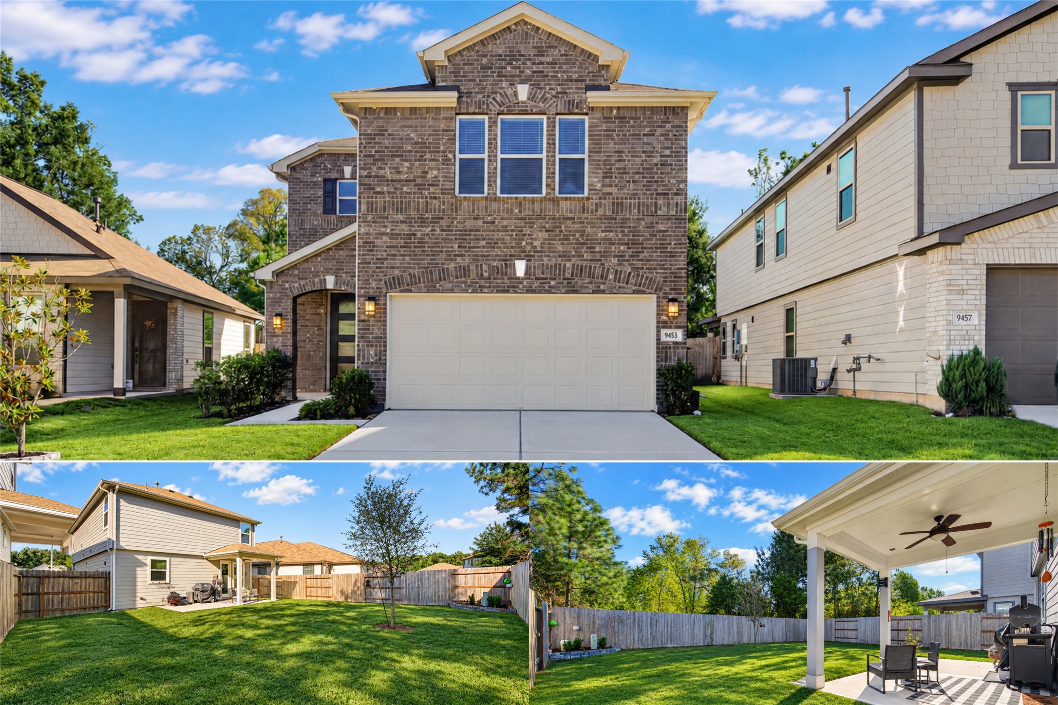 Explore the beauty of this inviting property from multiple perspectives. Attractive curb appeal, a spacious driveway, and a generous backyard showcase the possibilities for enjoying both indoor and outdoor living.