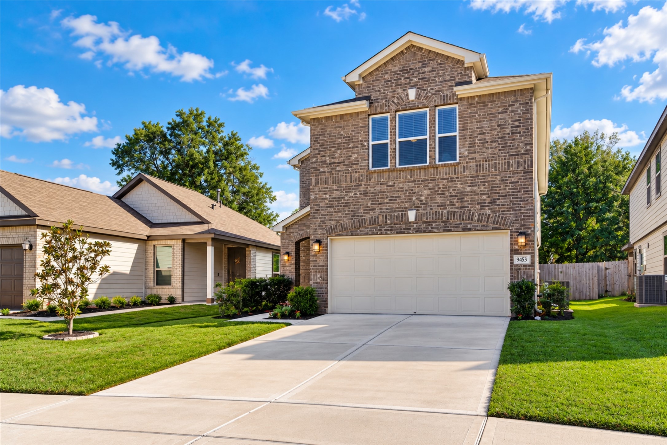 Discover a home that combines traditional curb appeal with the convenience of modern living. The generous driveway and two-story design offer an inviting introduction to this beautiful home.
