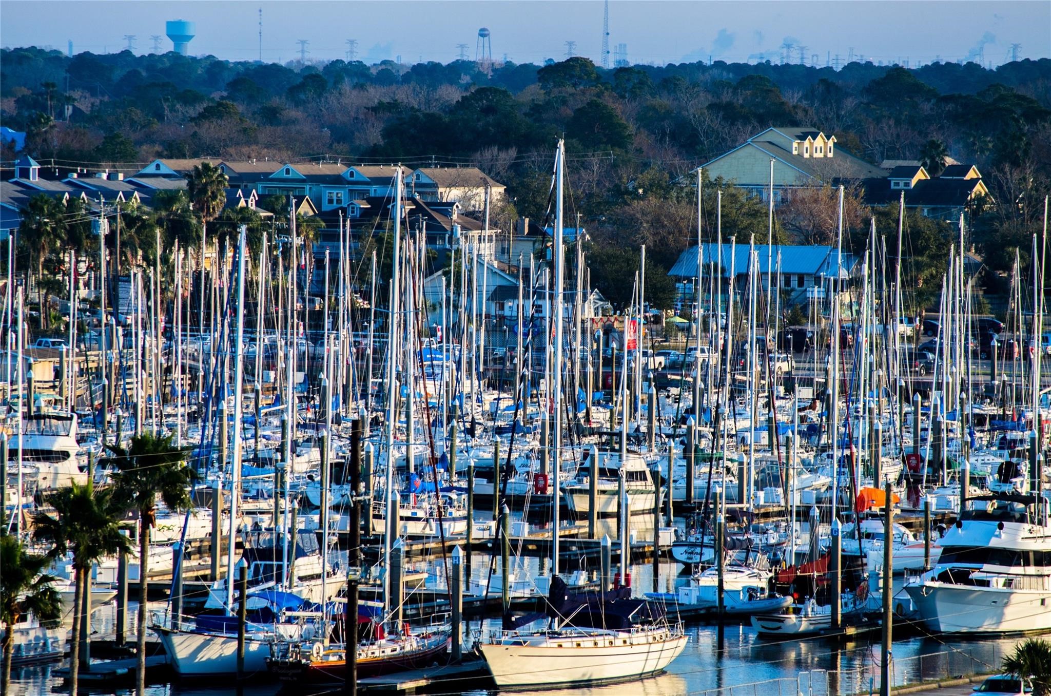 Many beautiful marinas to choose from or try the local dry stack storage around the corner