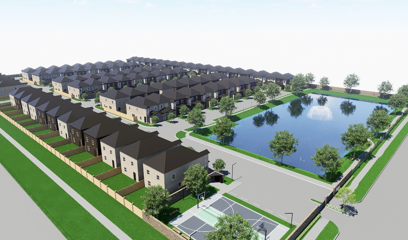 Gorgeous gated community with pickleball court