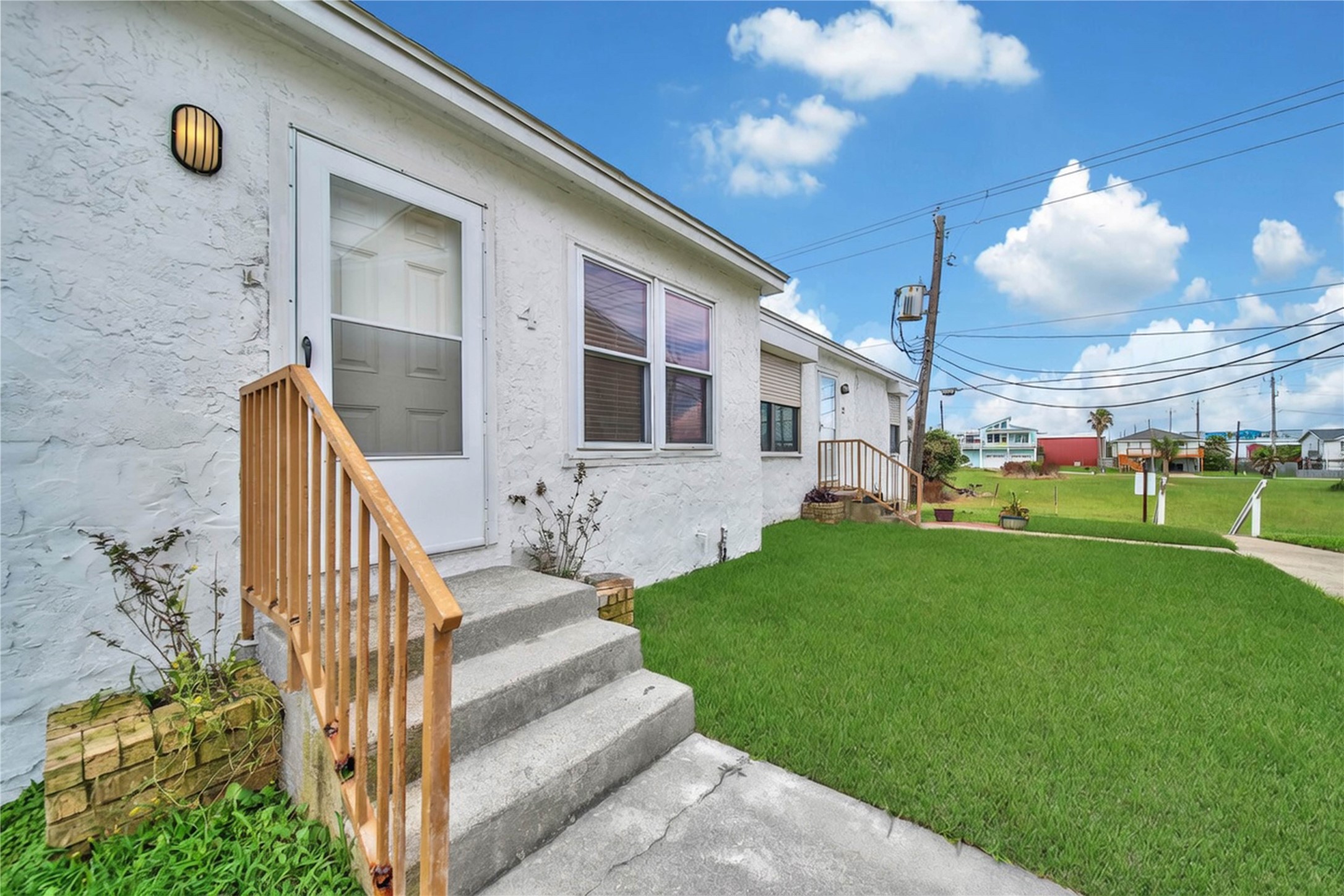 Front of unit.
