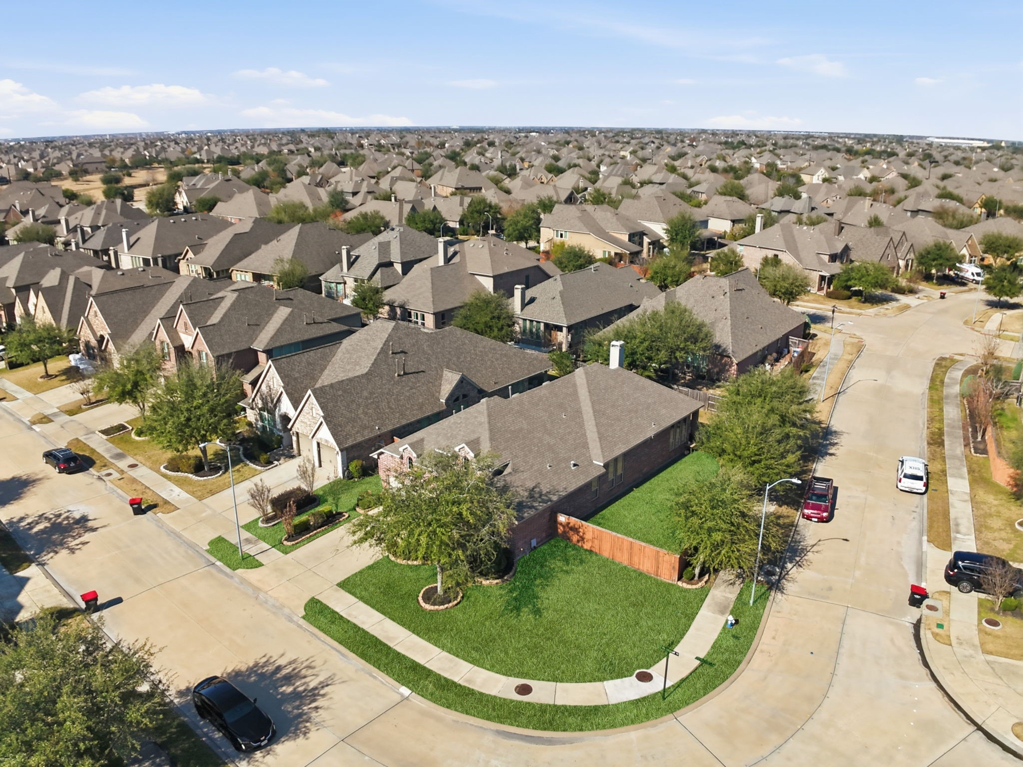 Corner cul-de-sac premium lot in the beautiful community of Aliana