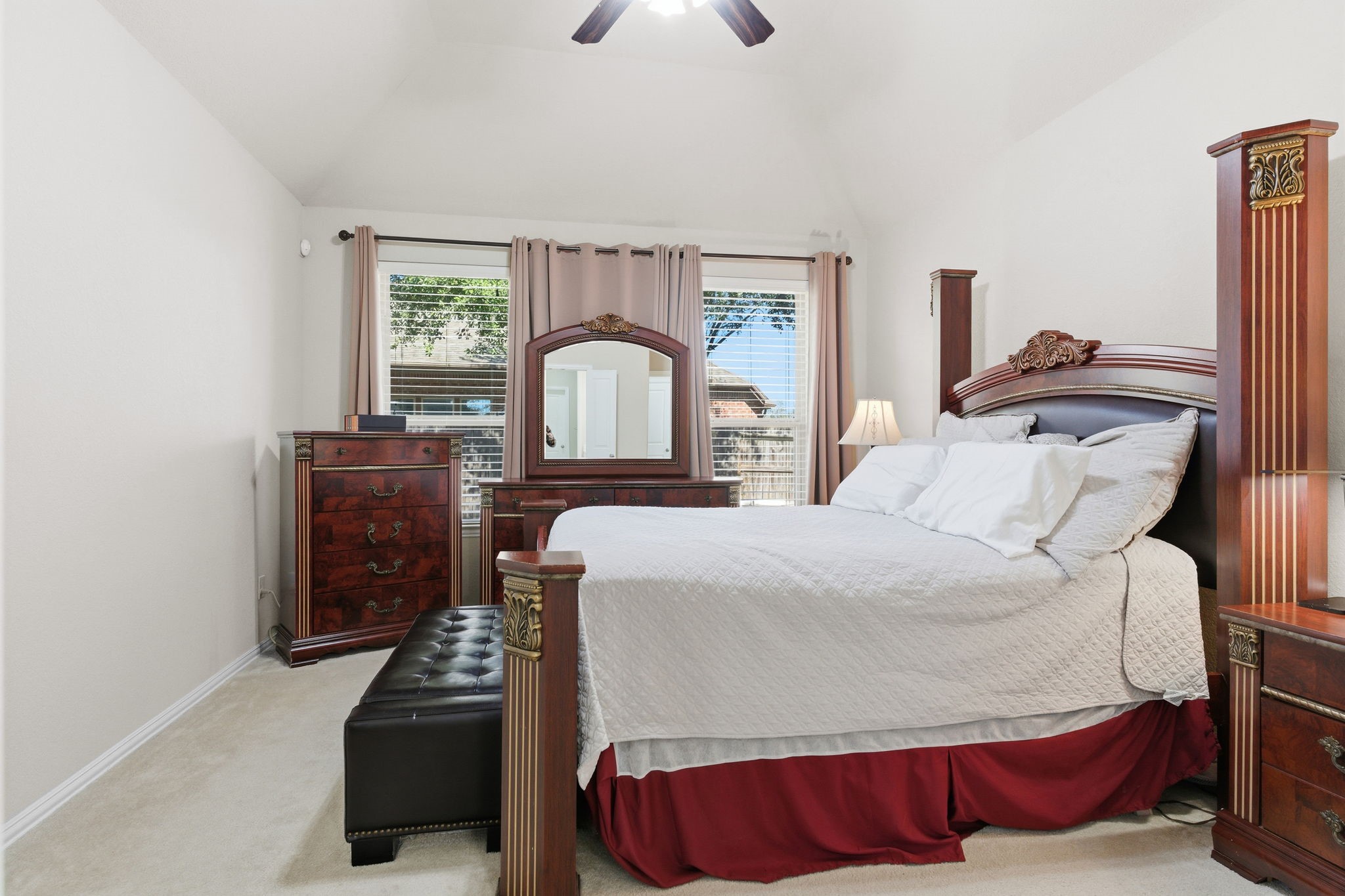 Large primary bedroom with ensuite bath.