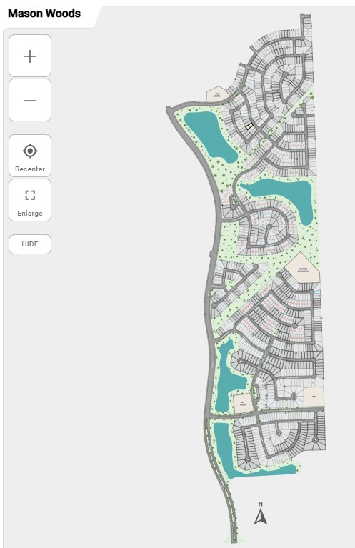 Mason Woods Sitemap