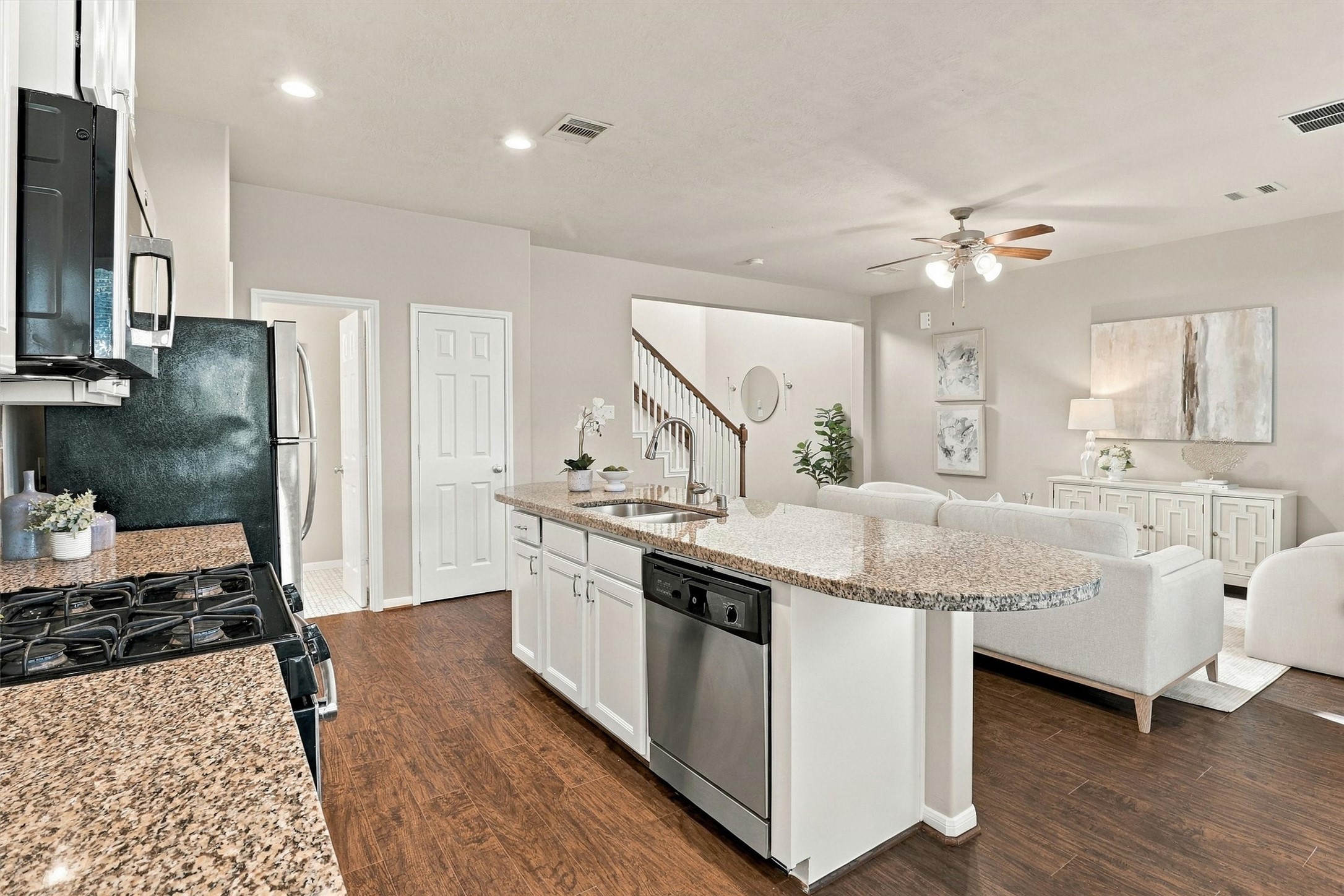 No detail was left undone in this beautiful townhome! Every inch has been updated and refreshed to create a gorgeous space for you to own!
