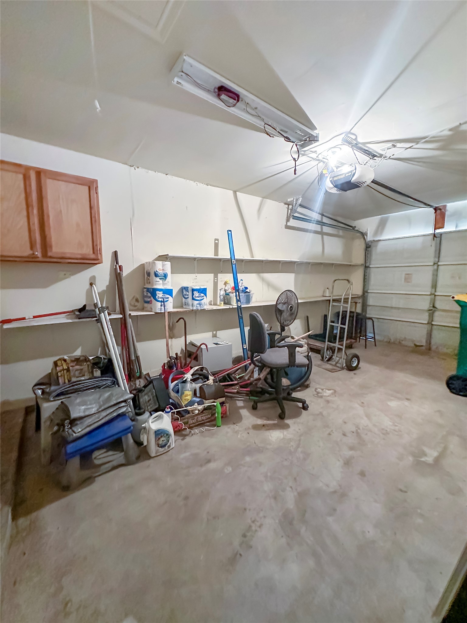 Garage area