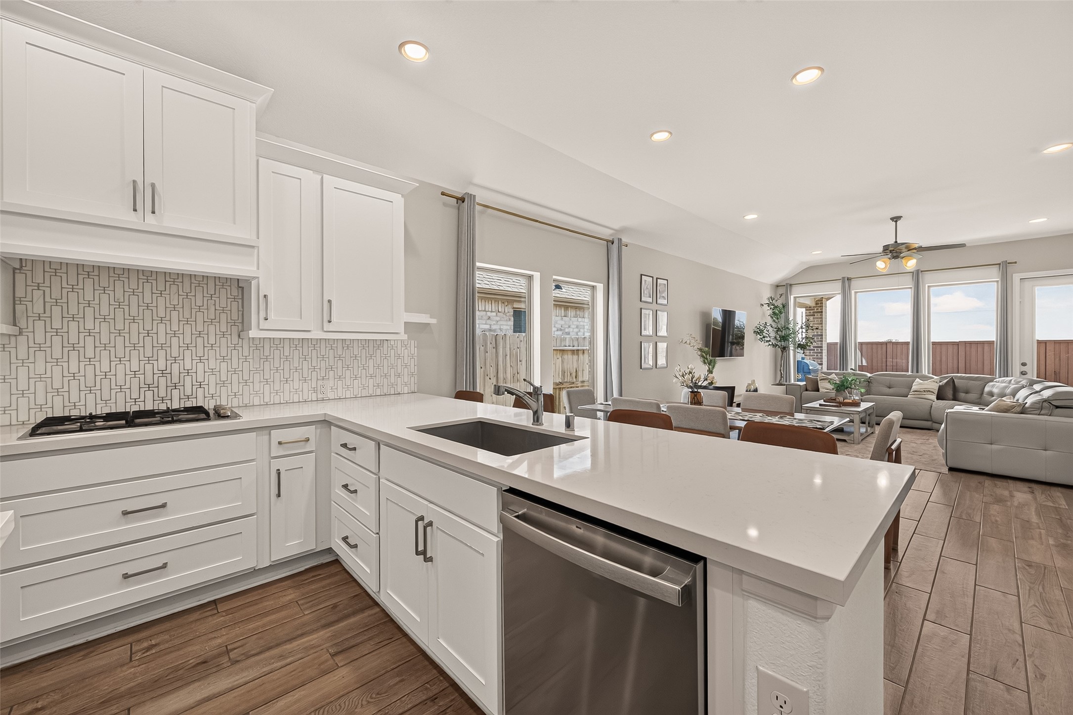 The layout and counter space are thoughtfully designed to maximize functionality.