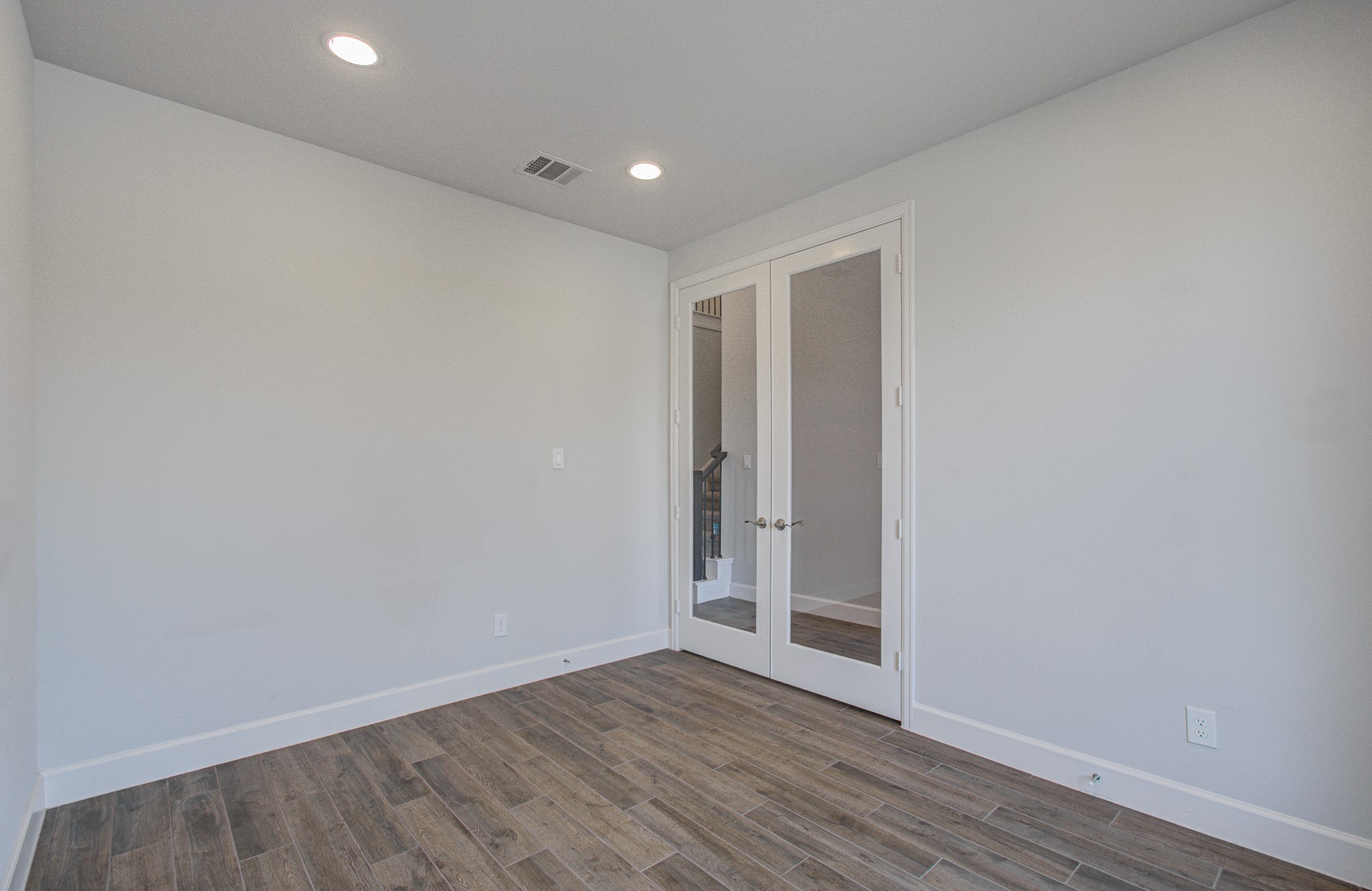 Study/Office room with french doors. Study/Office room with french doors.