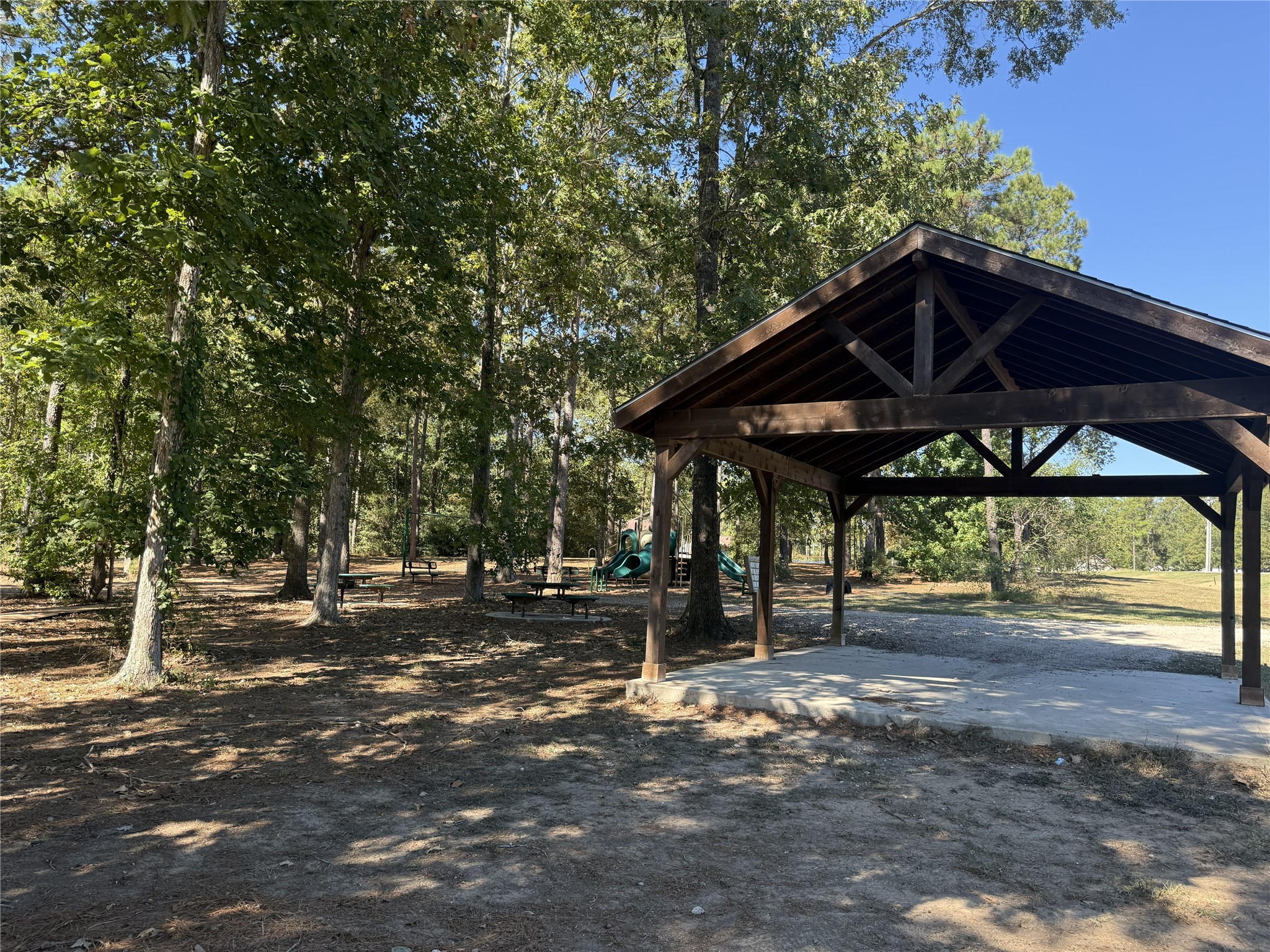 White Oak Trails Community picnic area