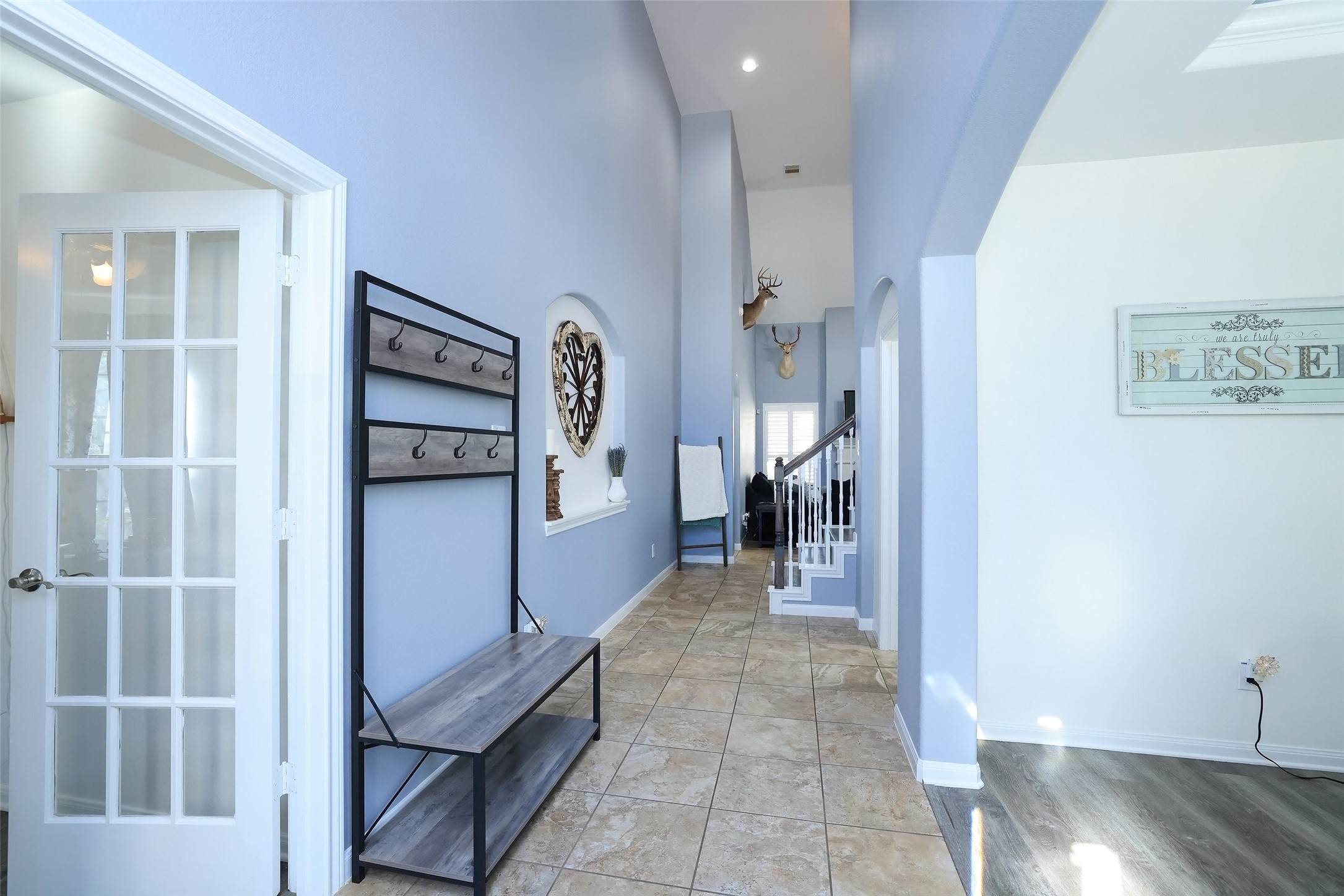 Walking into the front door you have the office on the left, and formal dining on the right.