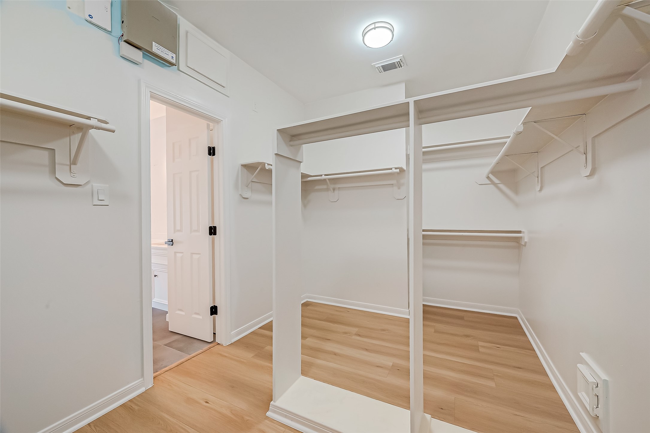primary closet