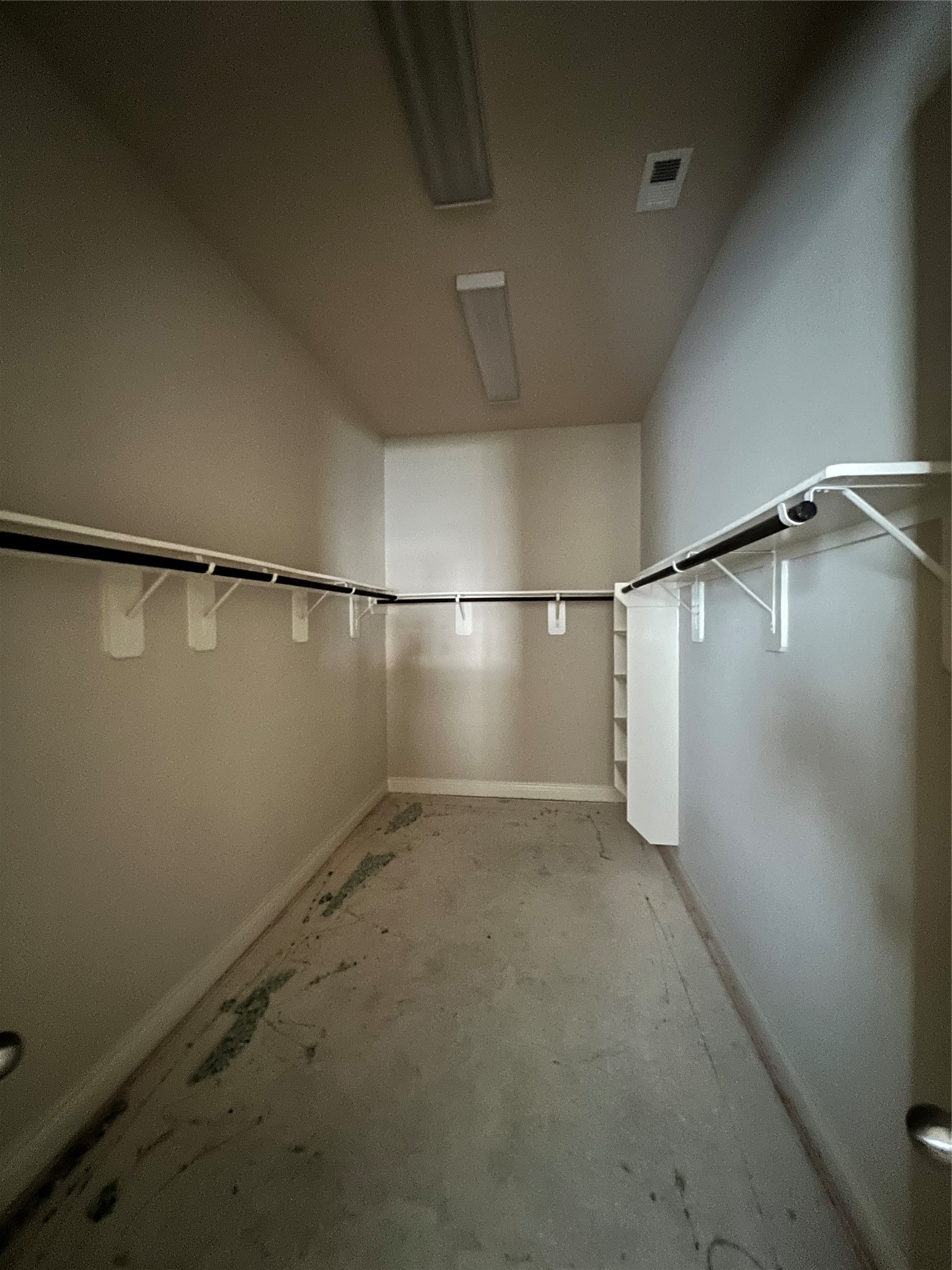 Primary closet