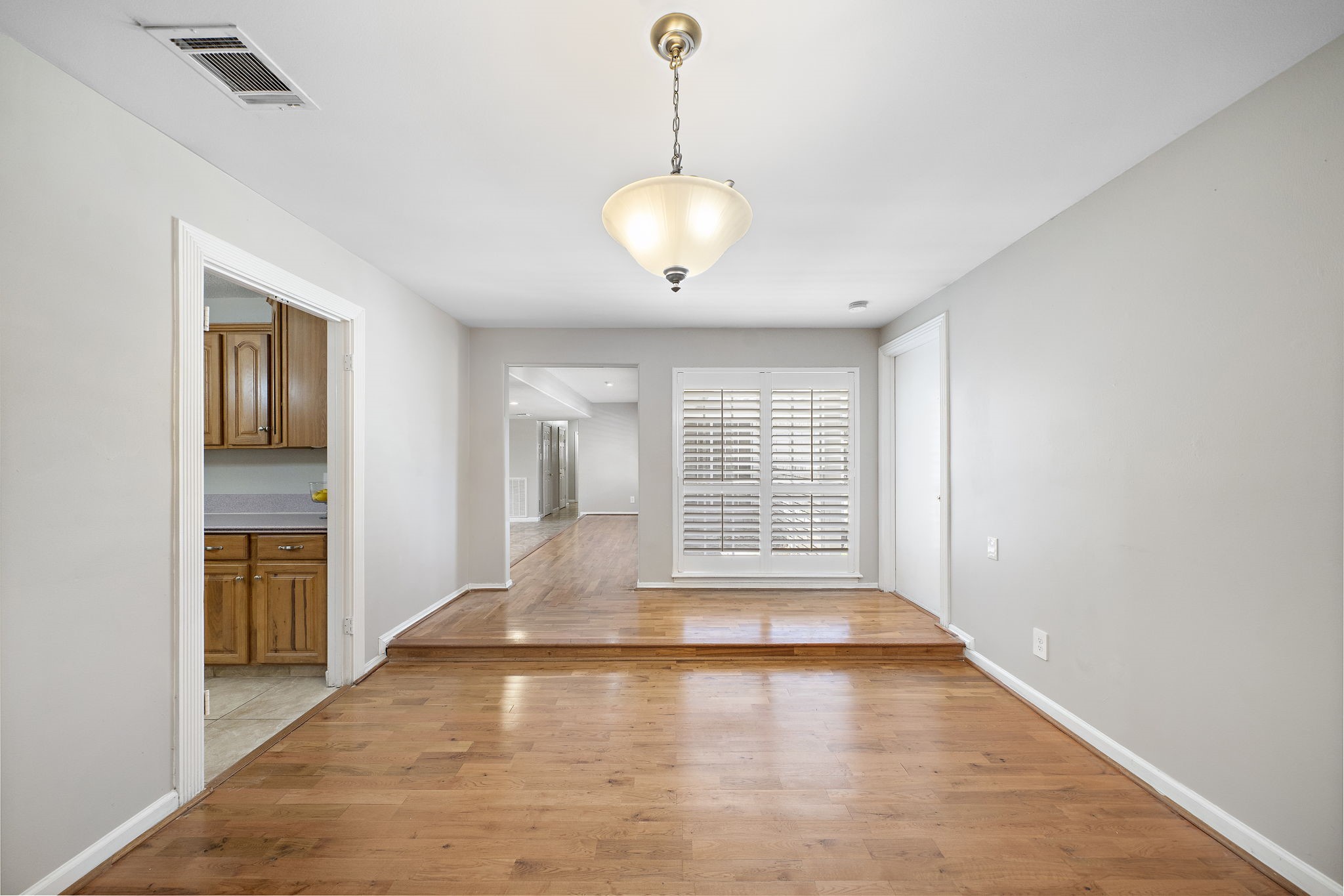 Formal dining room for family and holiday events