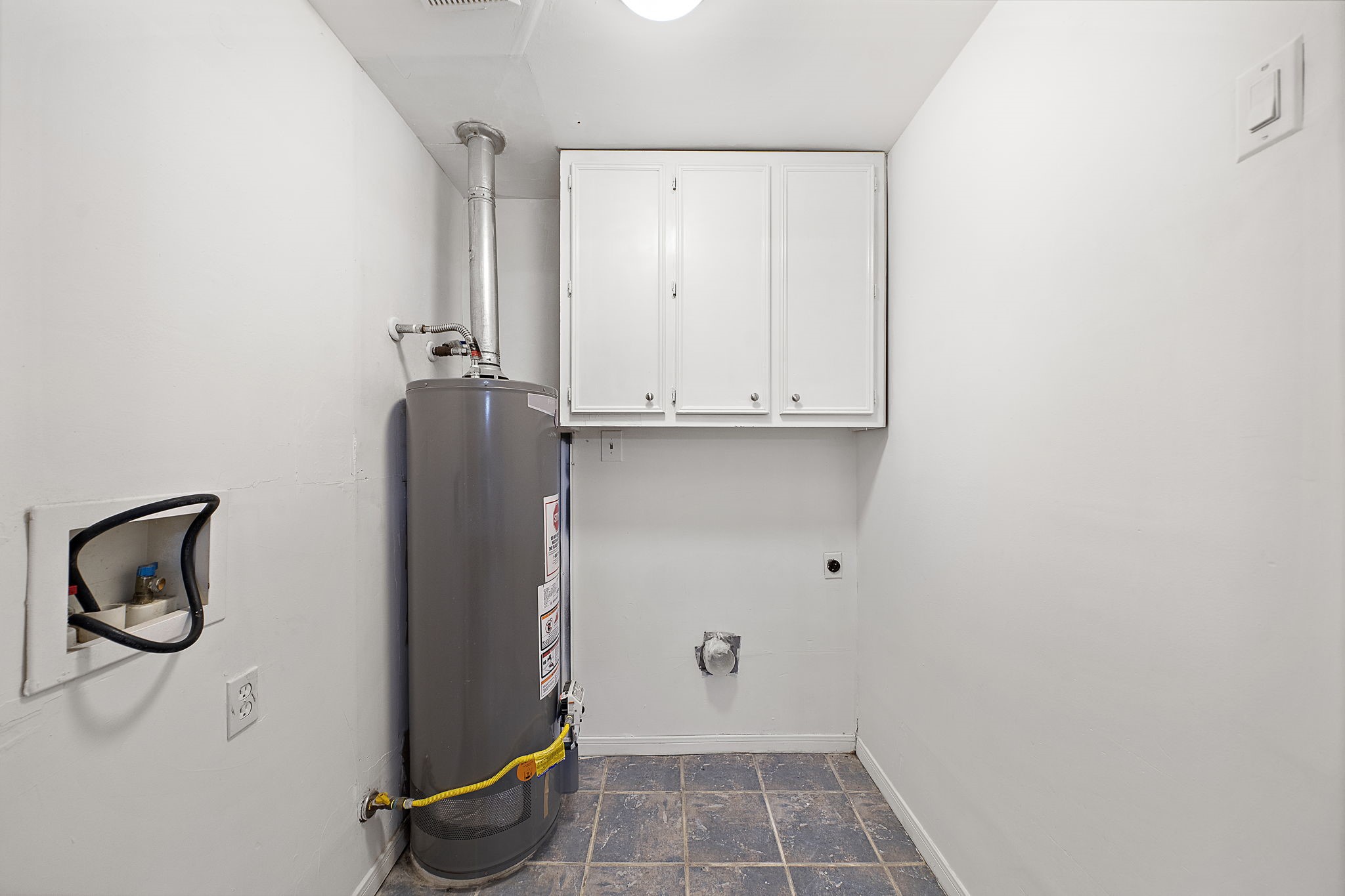Utility room for your washer and dryer
