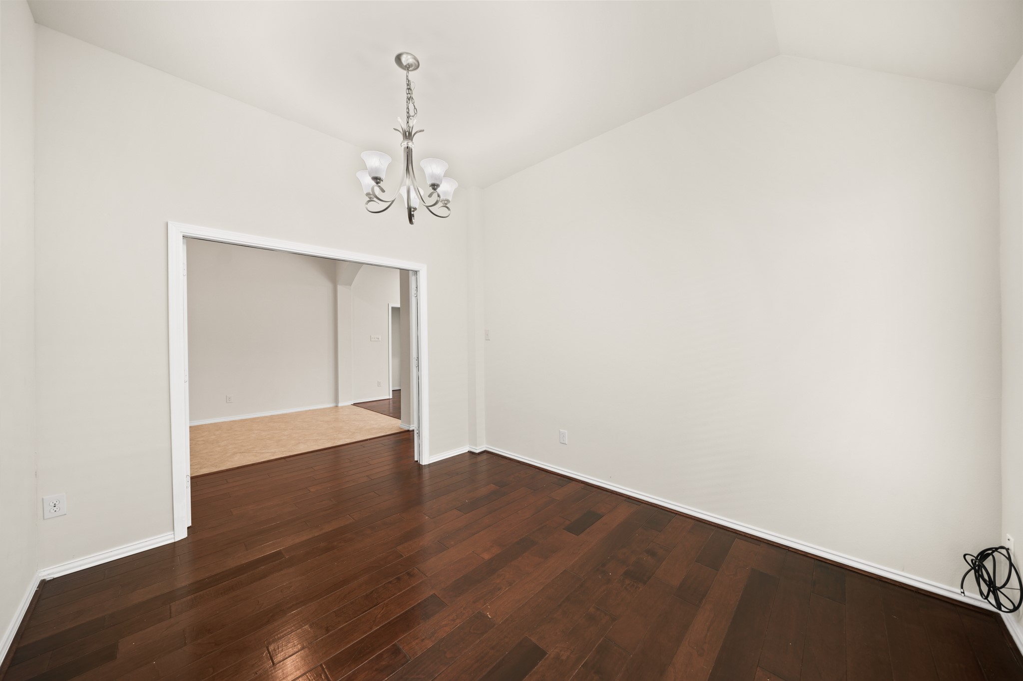 French doors make the perfect entrance to a home office, study or dining room.