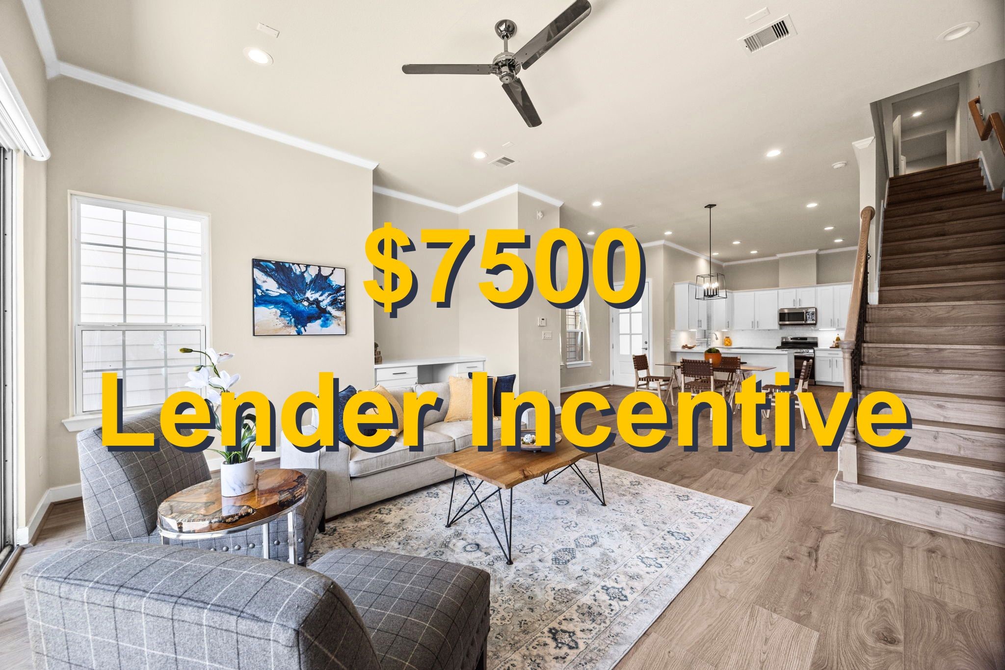 ADDED - take advantage of the $7500 lender incentive towards interest rate buy down or closing costs. Inquire for details!