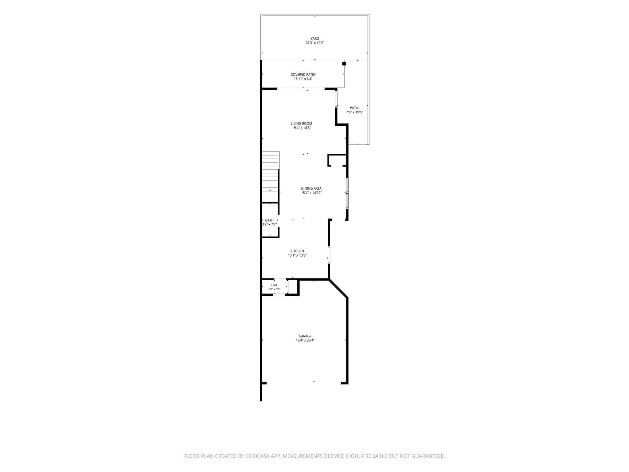 Floor plan - 1st floor.