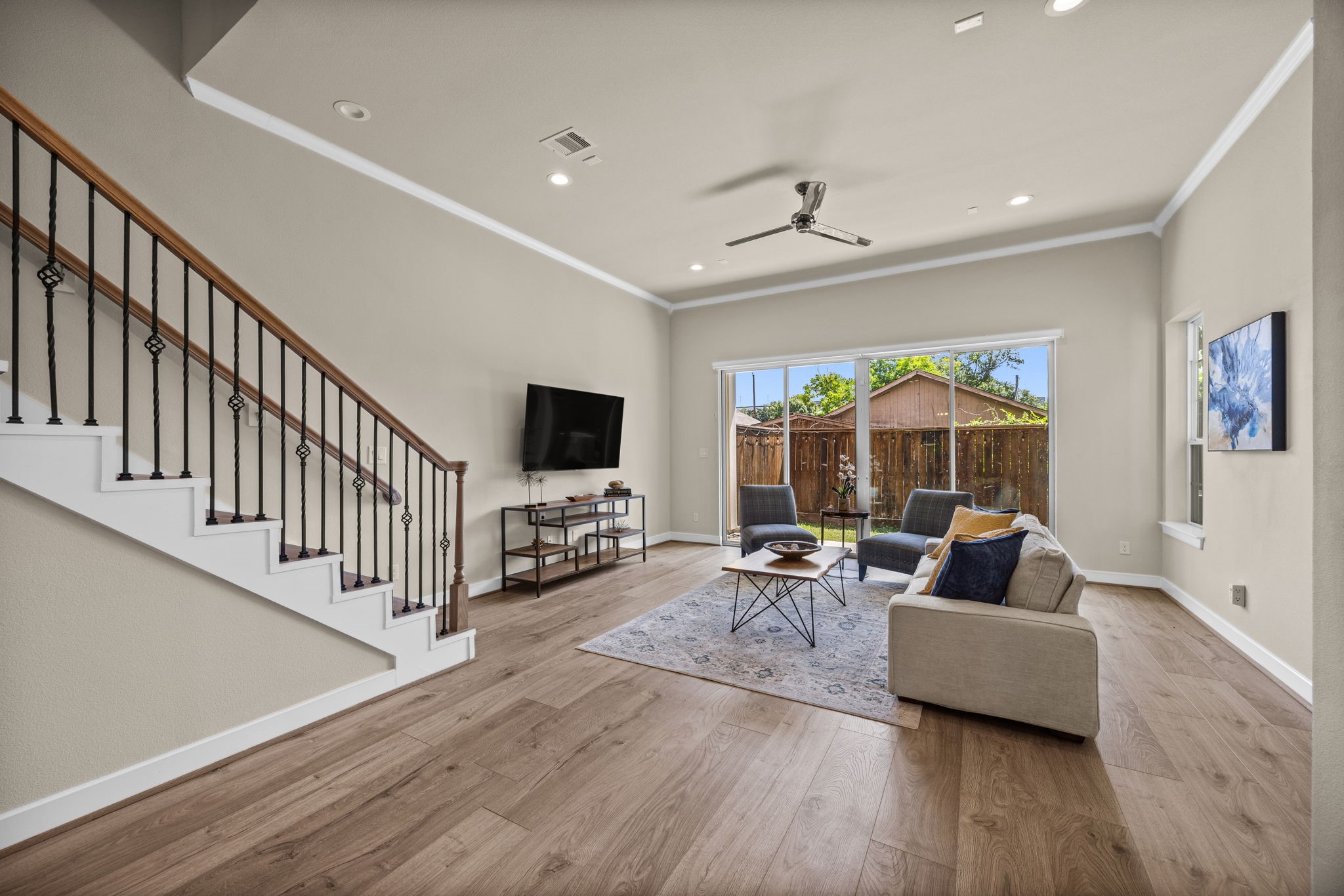 Lets head upstairs to check out the 3 bedrooms ALL with their own private en-suite bathrooms.