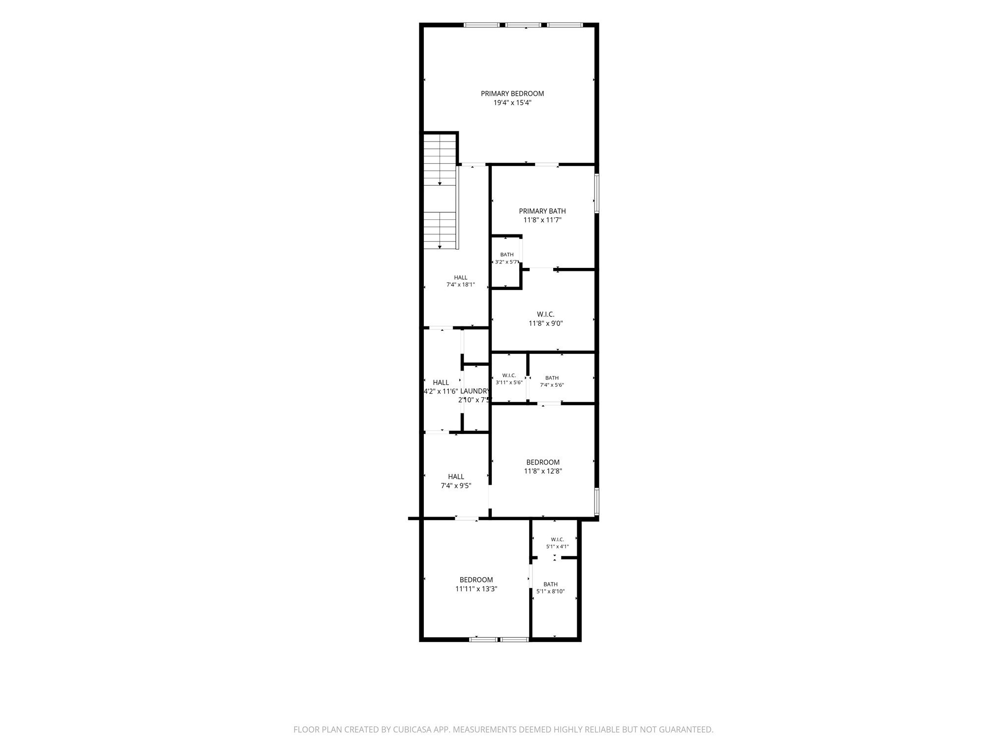 Floor plan - 2nd floor.