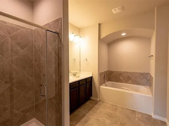 Walk- in shower