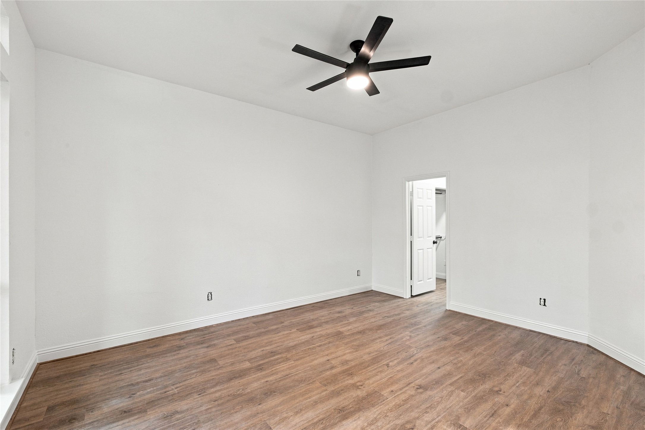 Alternate view of the primary bedroom.