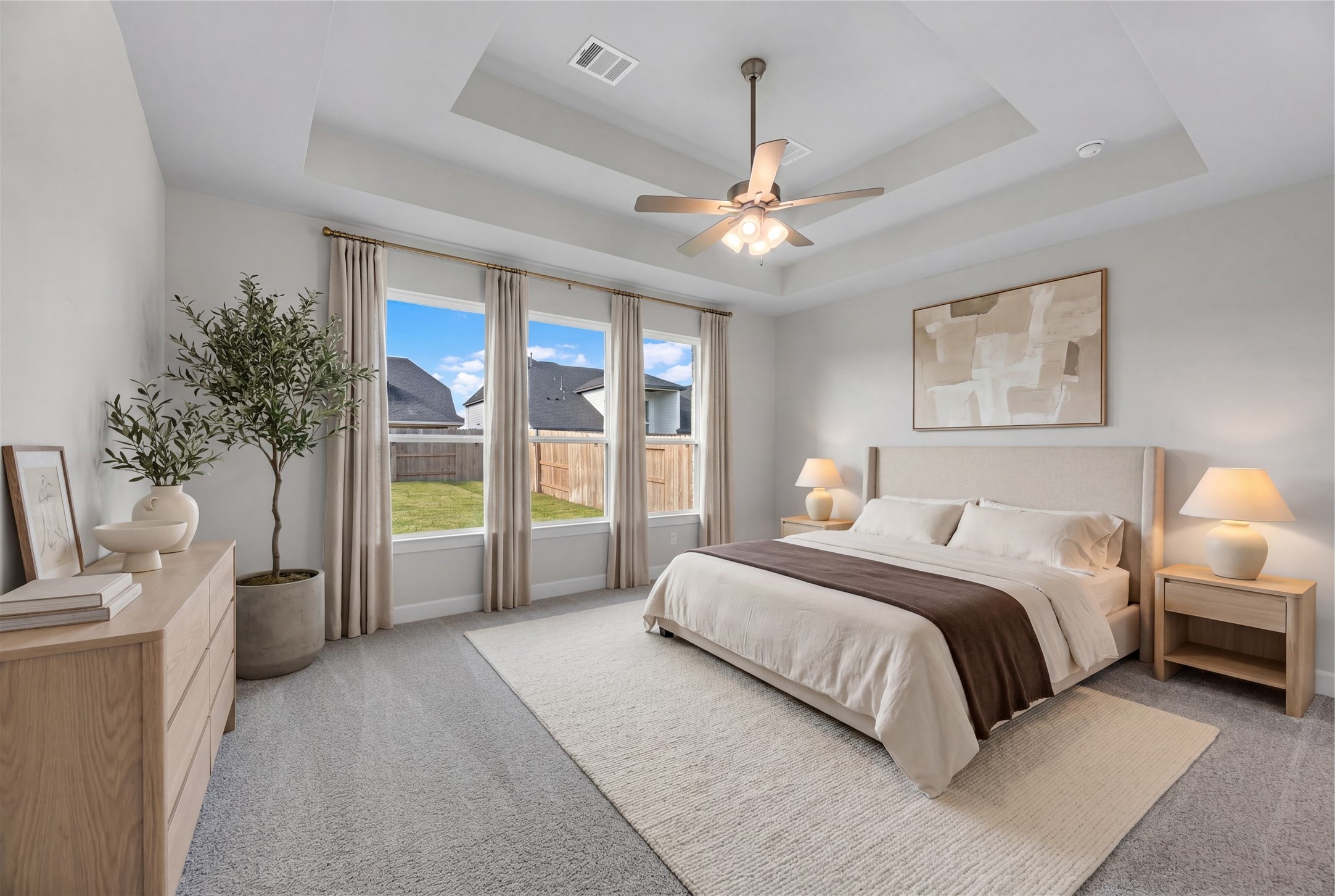 Virtually staged representative image; features, selections and colors may vary.