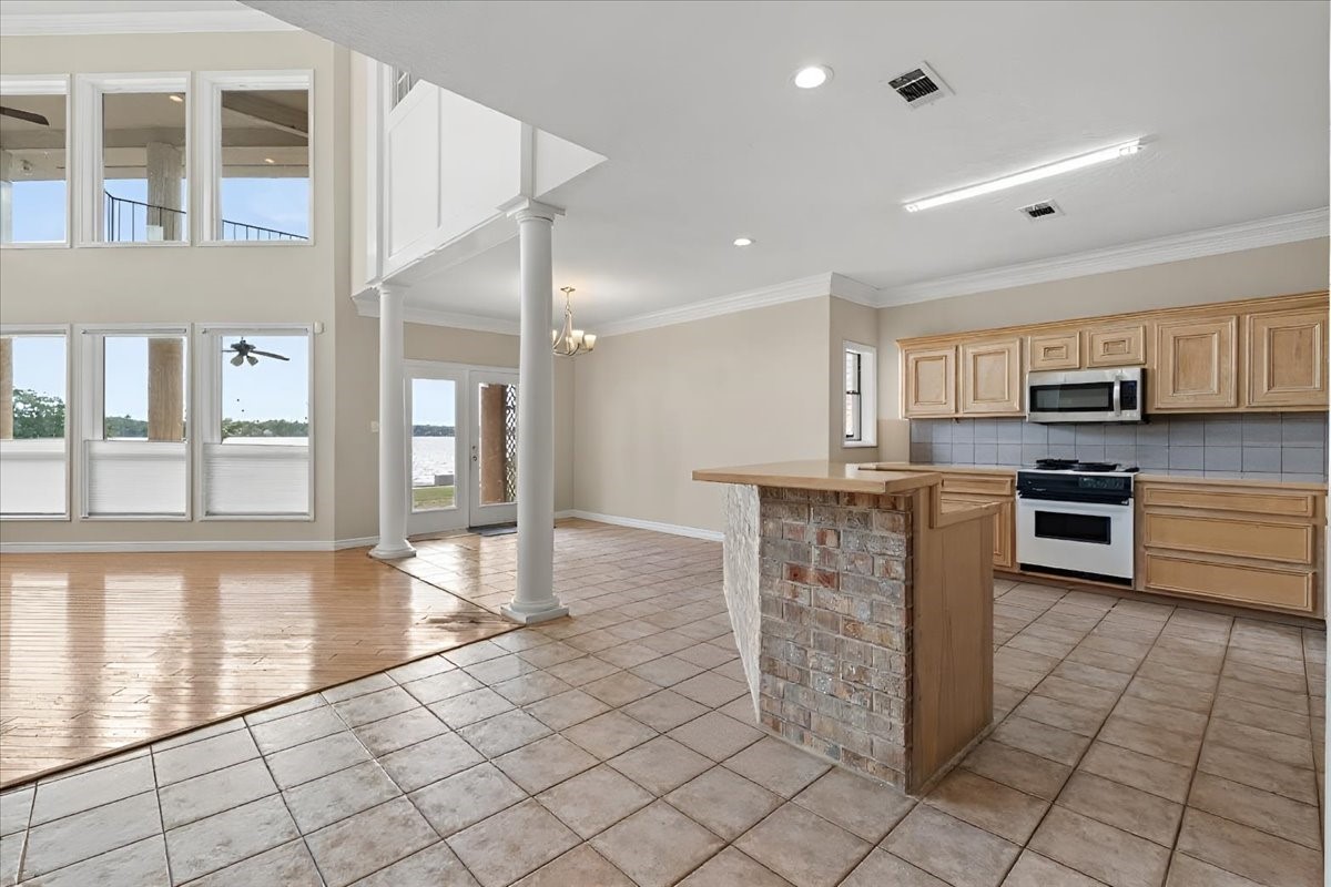 Open floor plan brings plenty of room for entertaining