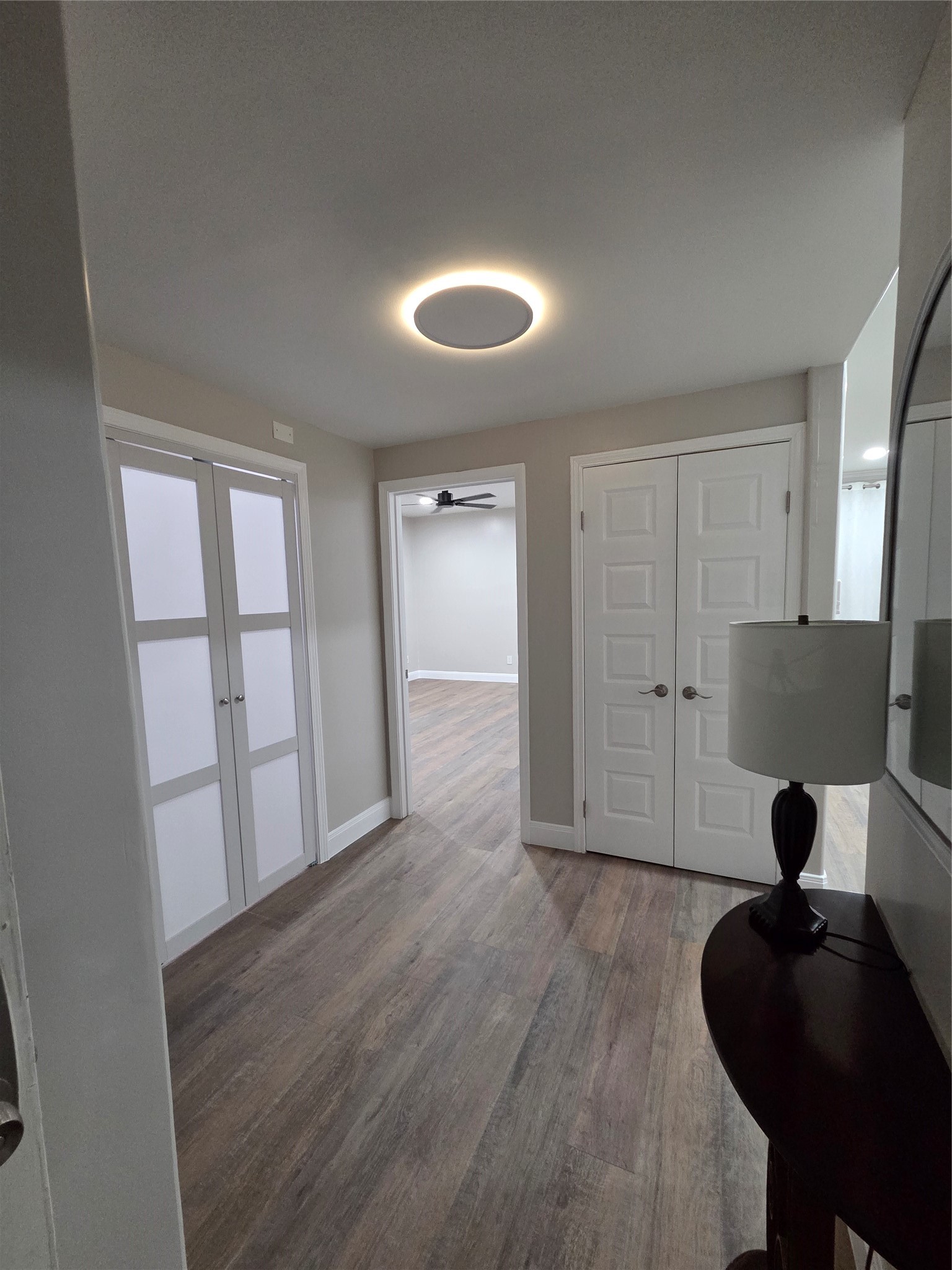 Entry with the 2nd setting lighting