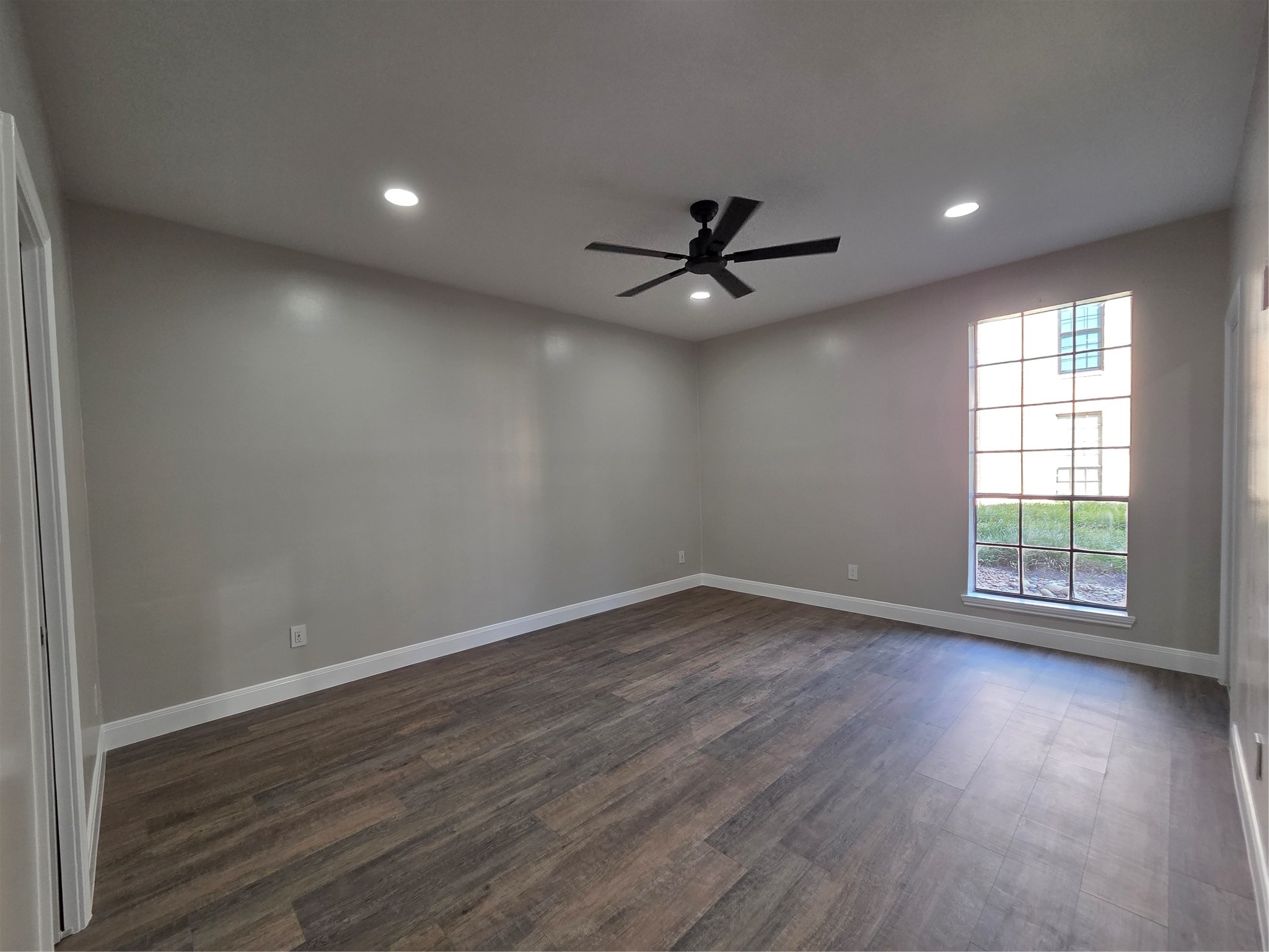 View of bedroom from entry