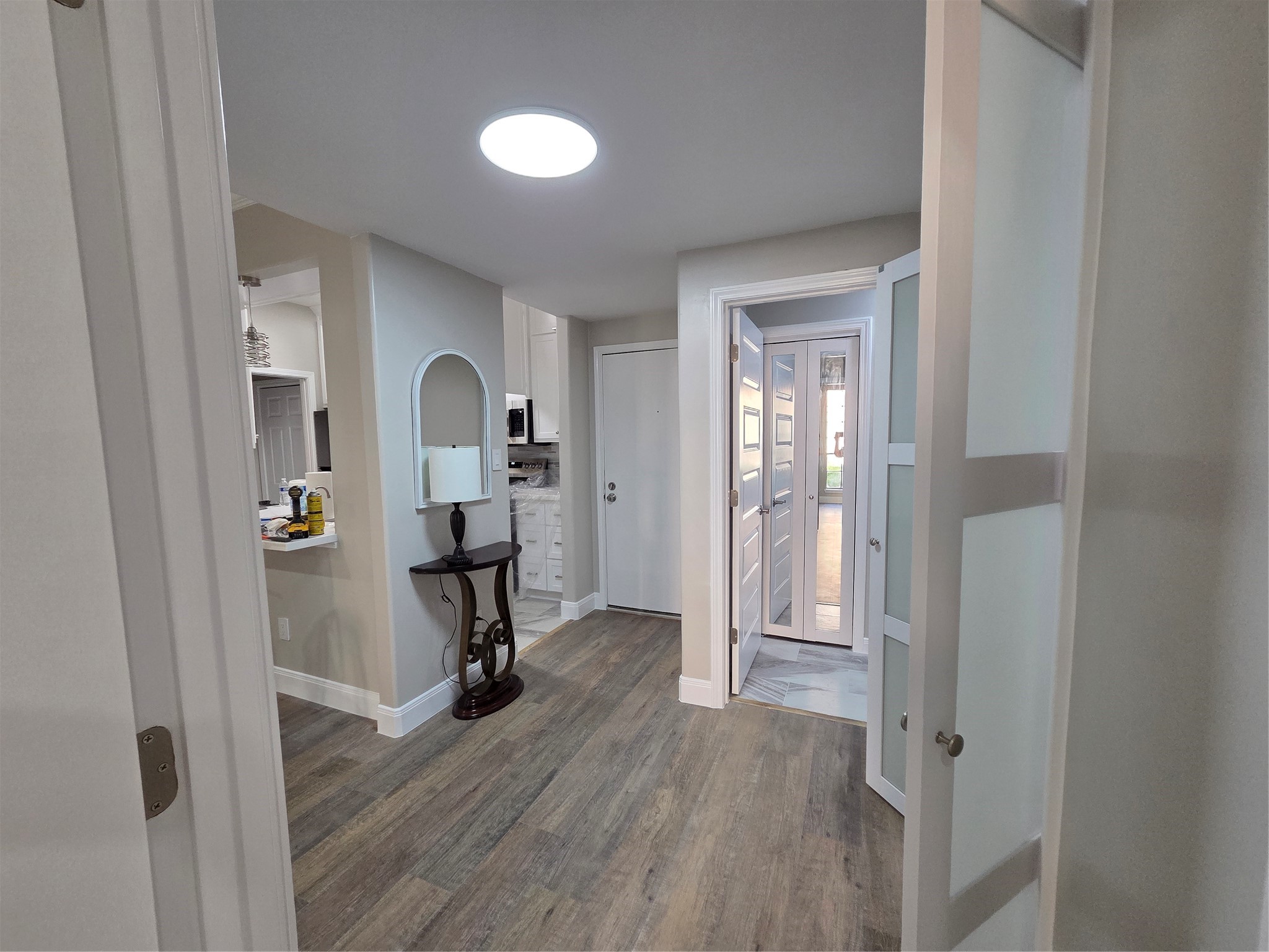 Another view of entry from bedroom
