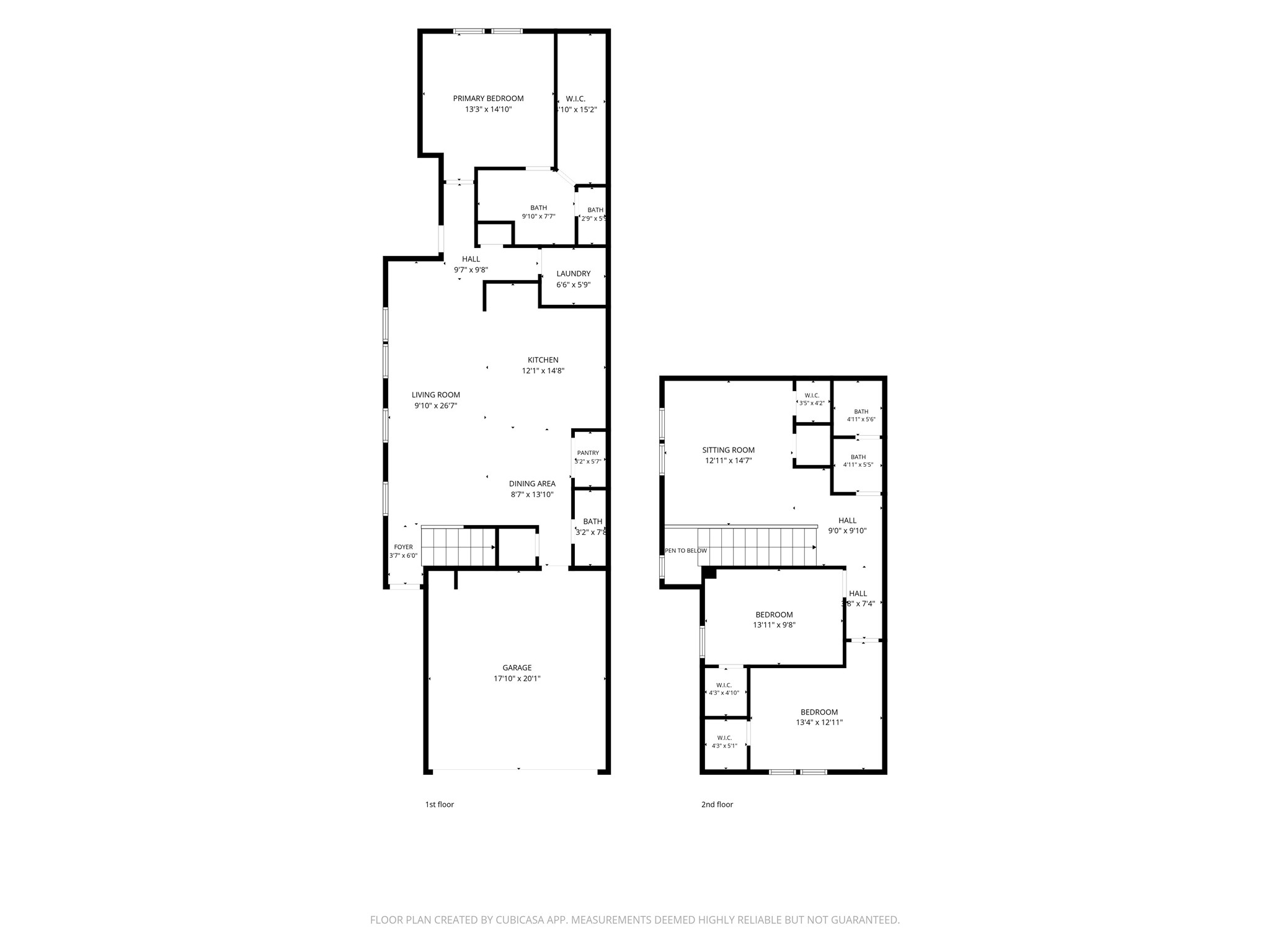 FLOOR PLAN. Measurements approximate.