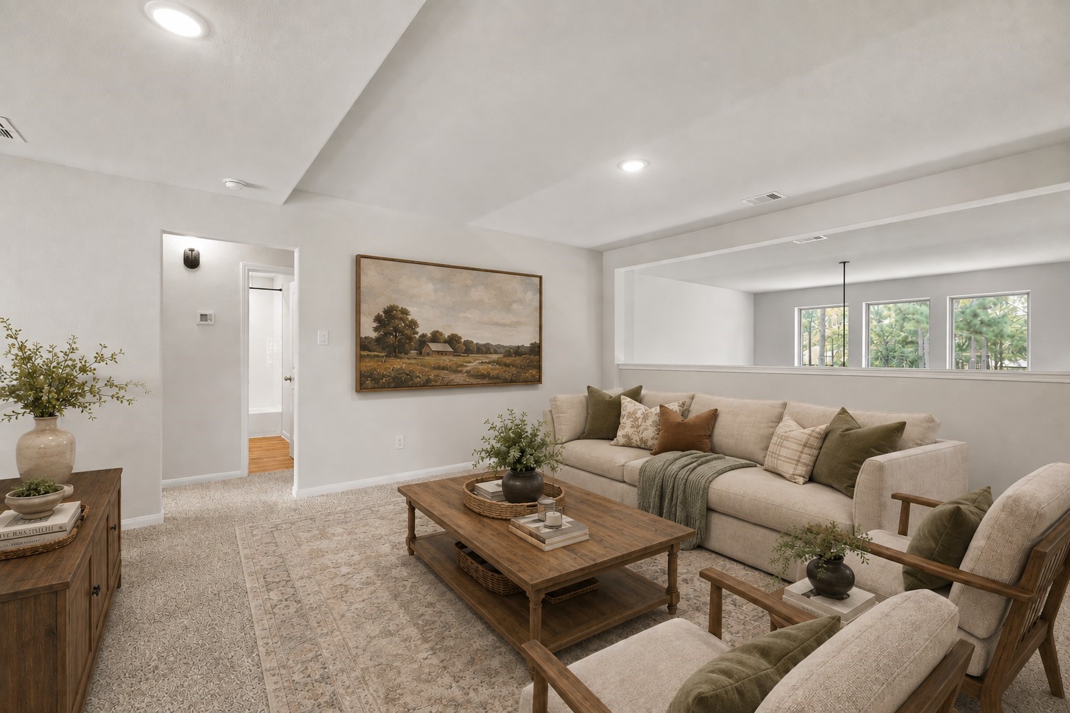 Spacious 2nd level flex room that can easily adapt with each season of life *Virtually staged