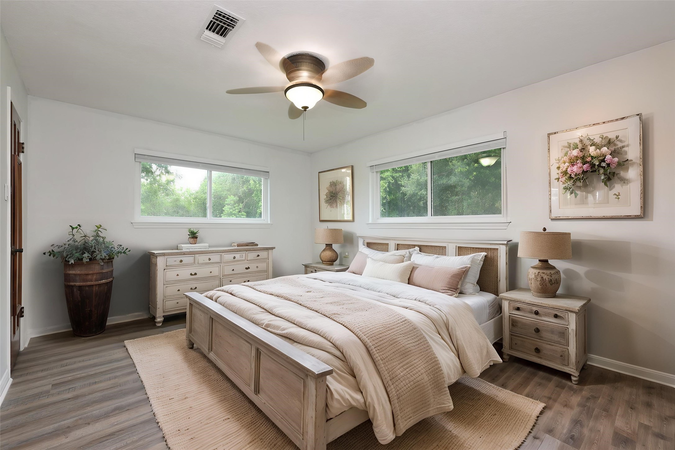 Virtually Staged-Master Bedroom #1