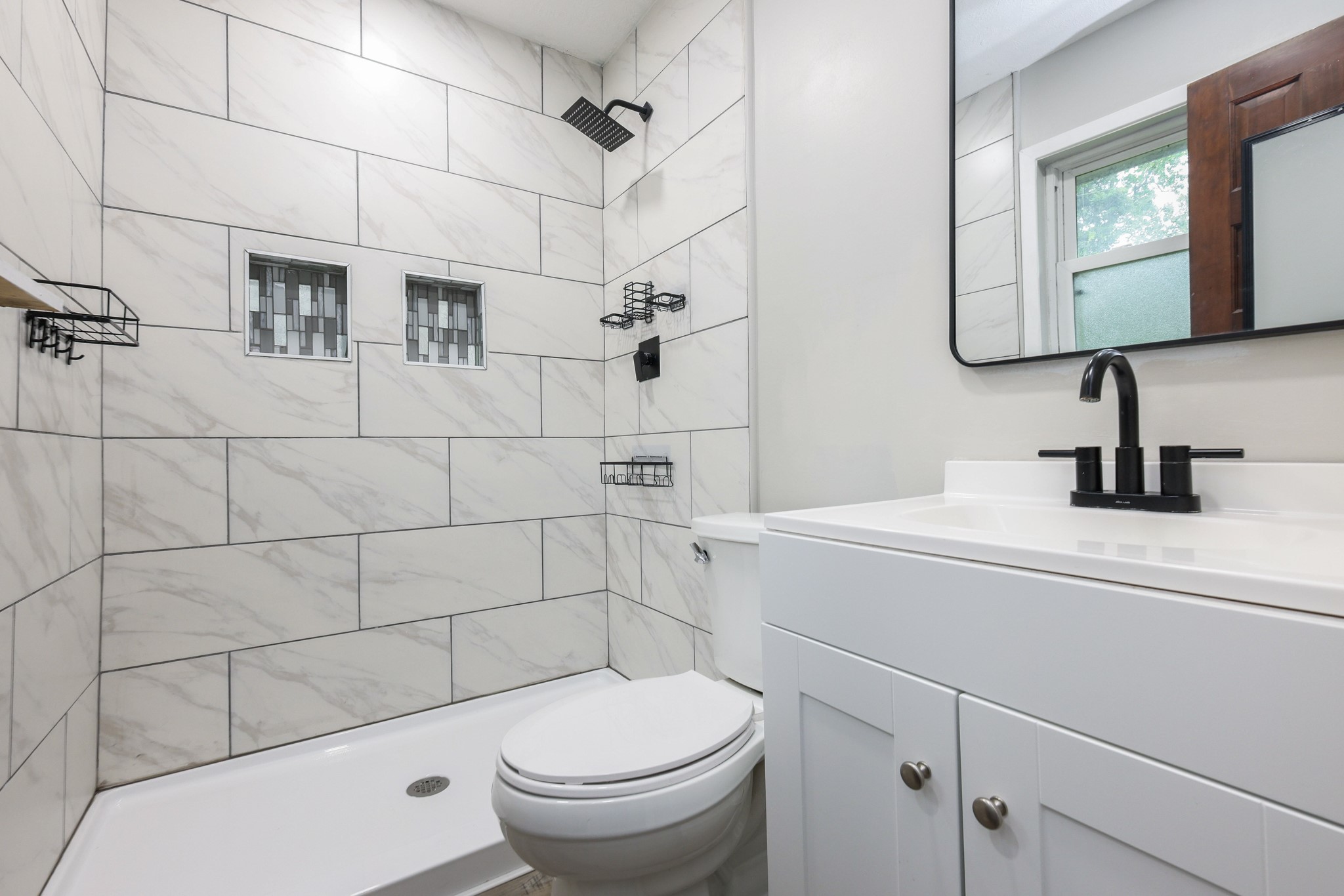 Modern Updated Master Bathroom