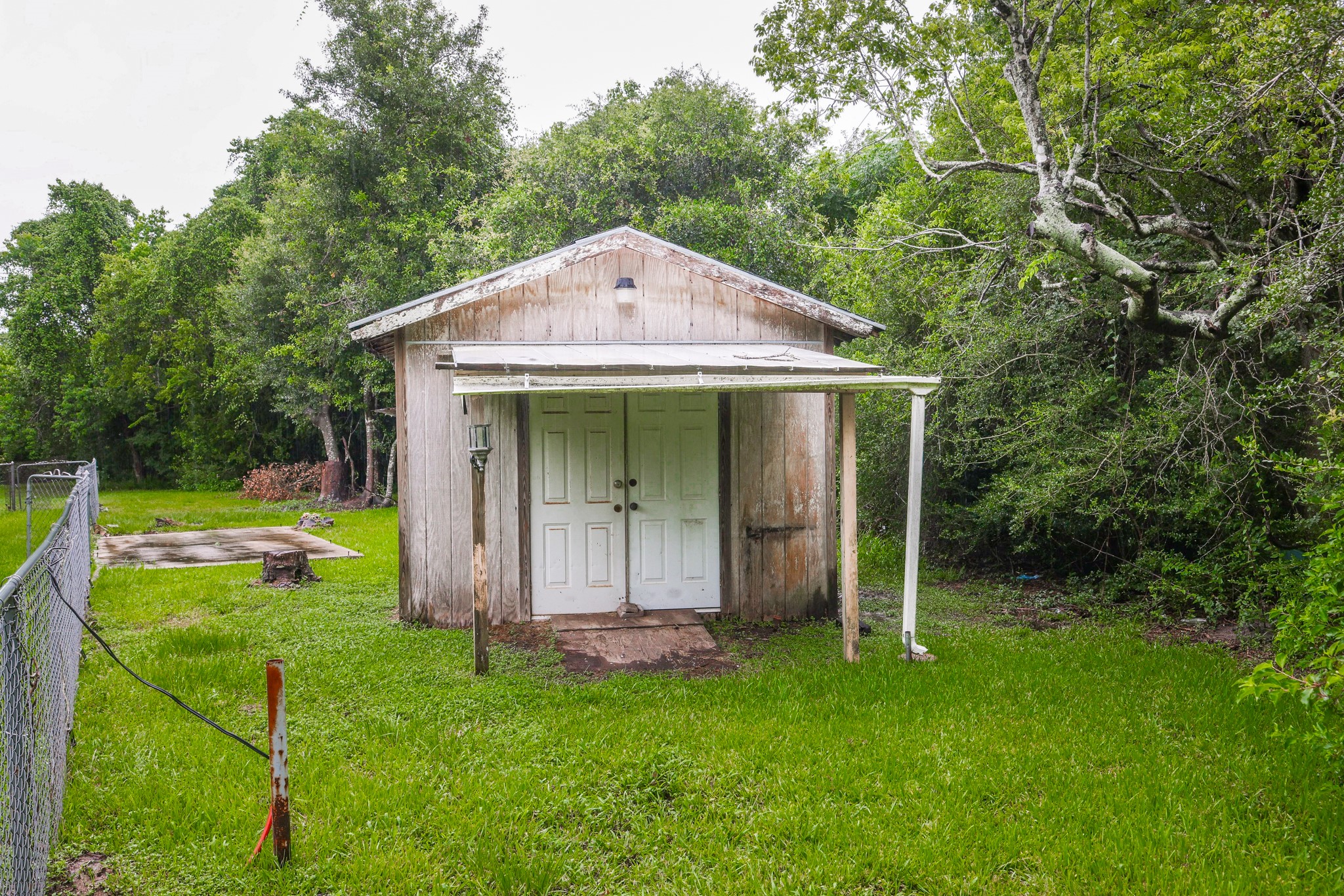Storage Shed available for fixing up
