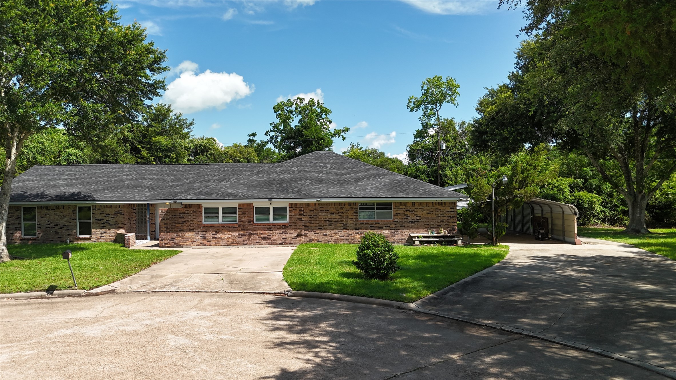 2 Separate Private Driveways